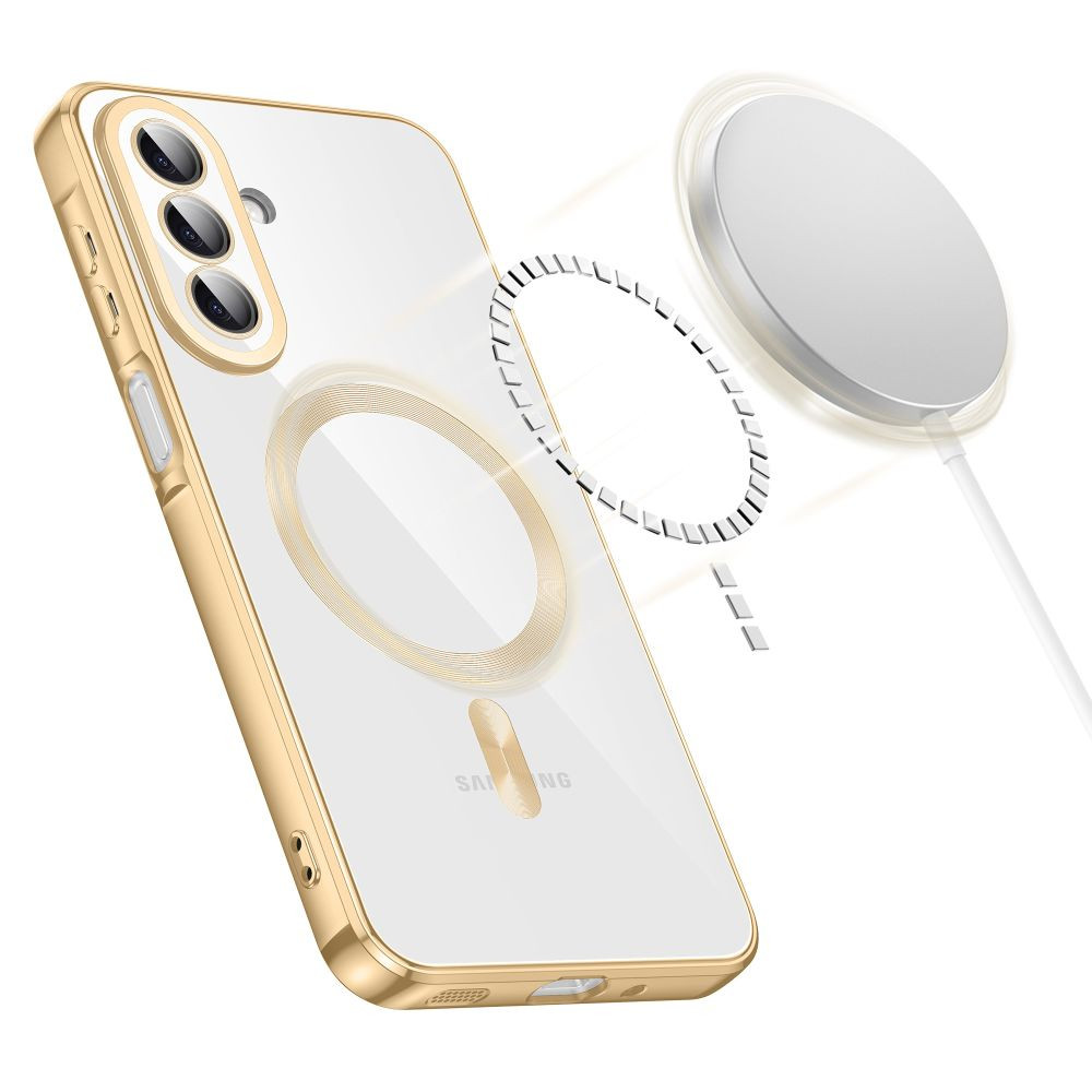 Kryt Tech-Protect Magflex MagSafe Samsung Galaxy A27 5G Shiny Gold