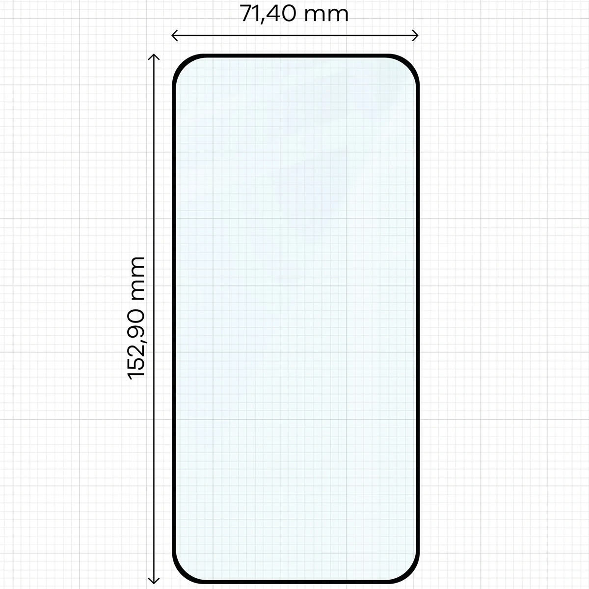 Ochranné sklo Bizon Glass Edge Pack Honor 600 Lite 5G