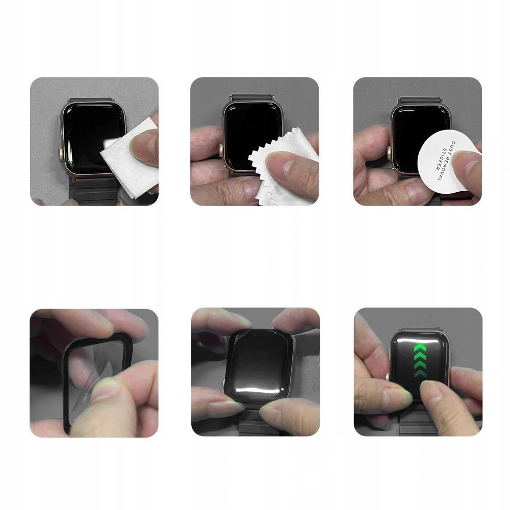 Kryt Tech-Protect Glass Flex+ Xiaomi Redmi Watch 6 Black [2 PACK]