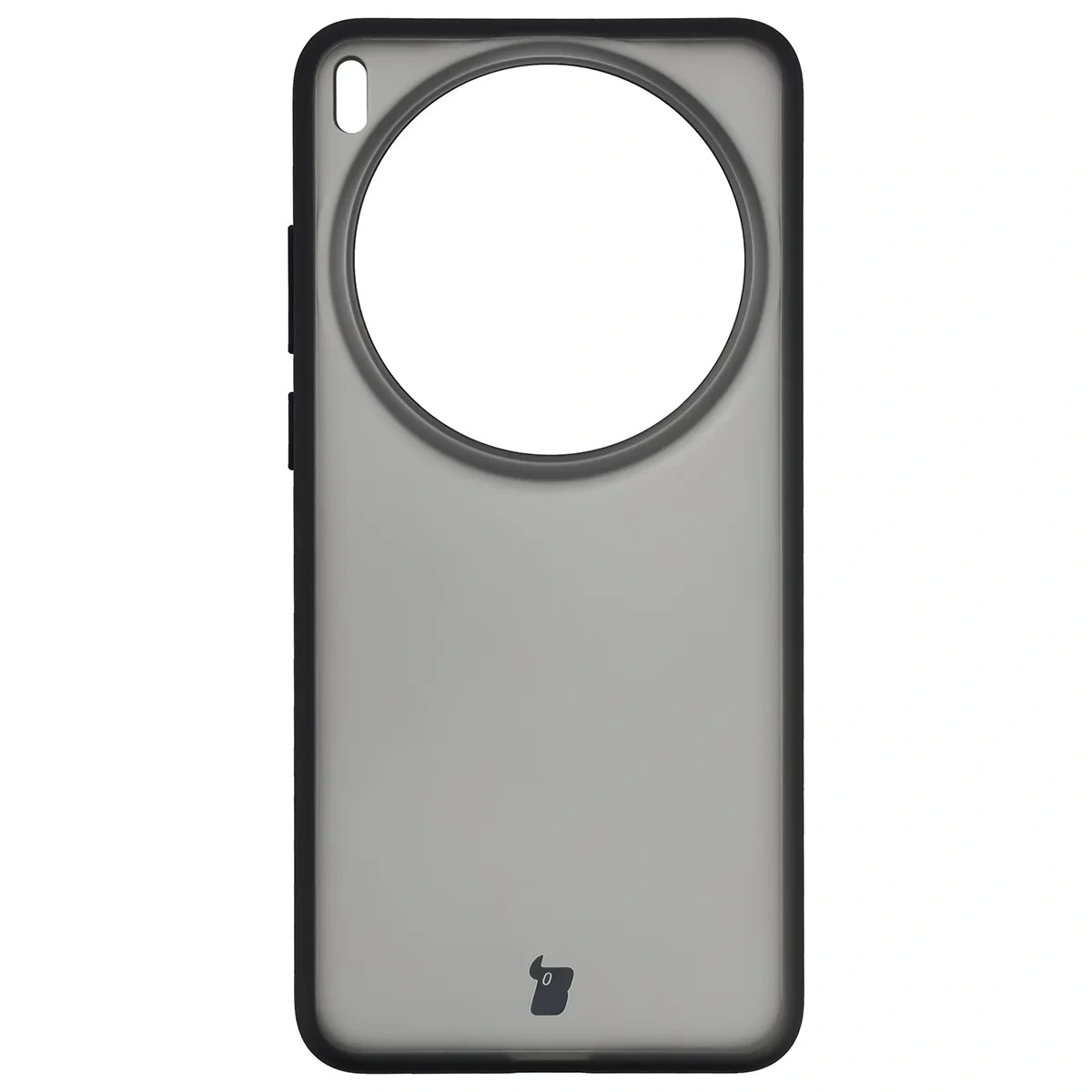 Kryt Bizon Case Angelo Vivo X300 Ultra, smoked with a black frame
