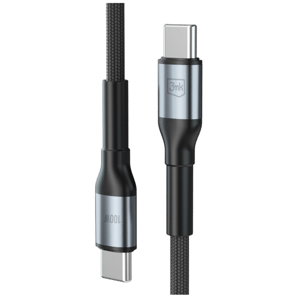 3MK Hyper Cable N-SERIES USB-C / USB-C 1.5m 20V/5A 100W black