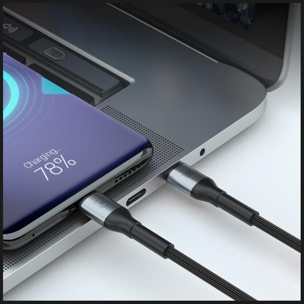 3MK Hyper Cable N-SERIES USB-C / USB-C 1.5m 20V/5A 100W black