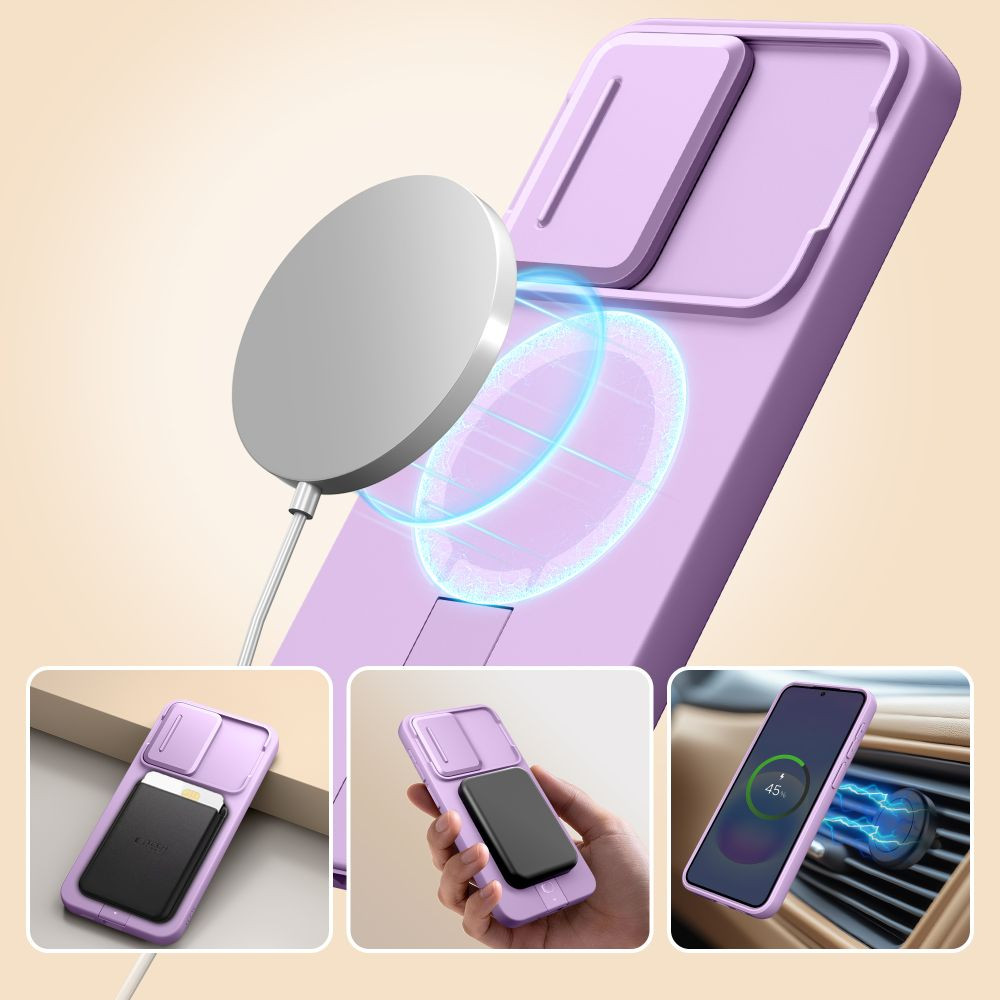 Kryt Tech-Protect Kevlar Aura MagSafe Samsung Galaxy A57 Violet