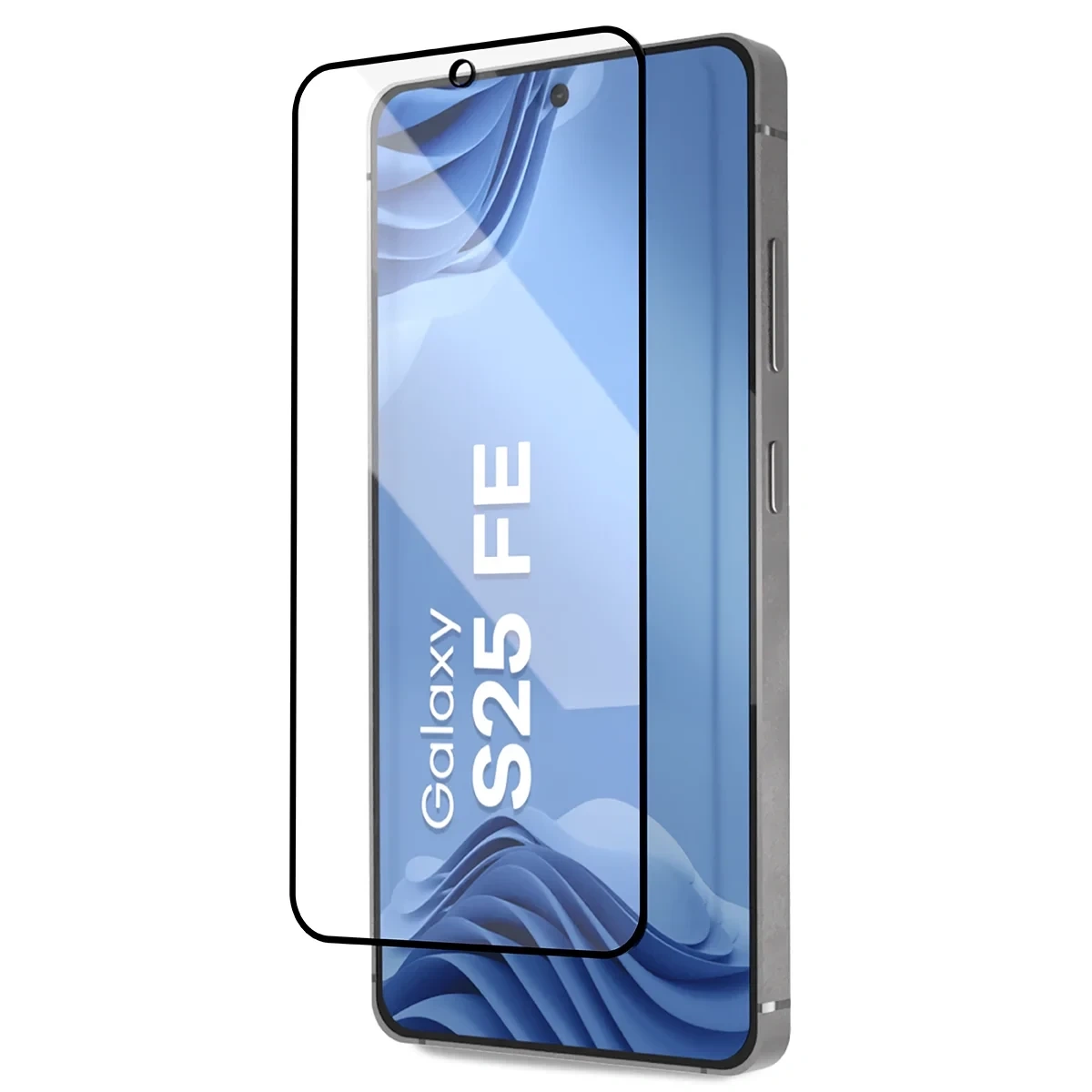 Ochranné sklo Bizon Glass Aplikator Edge Samsung Galaxy S25 FE