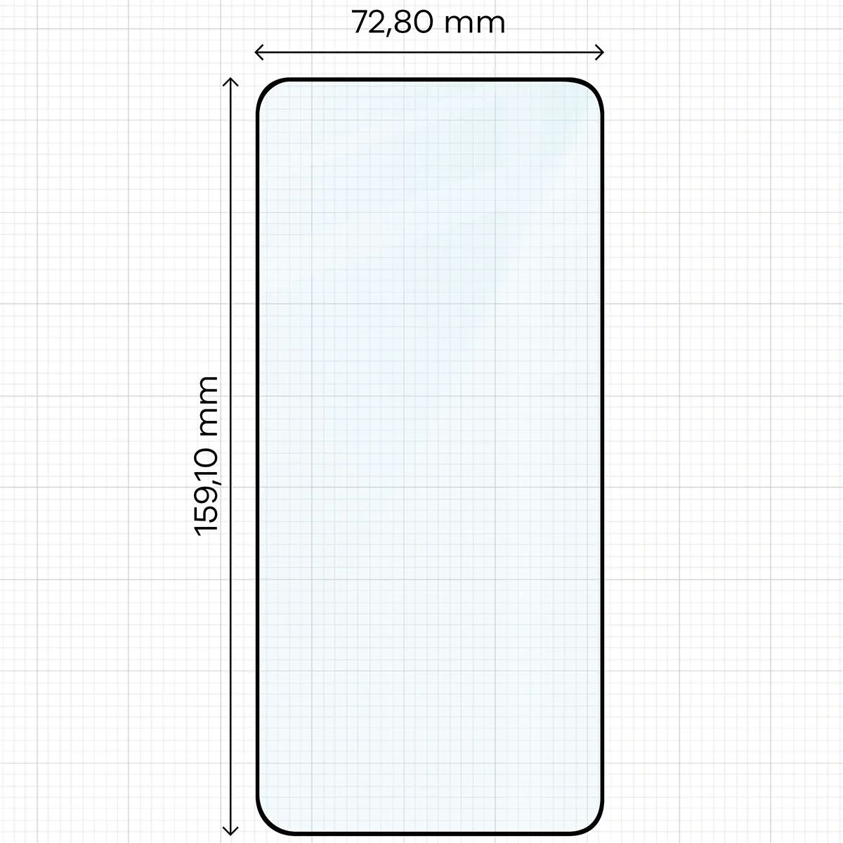 Ochranné sklo Bizon Glass Aplikator Edge Vivo X300 Ultra
