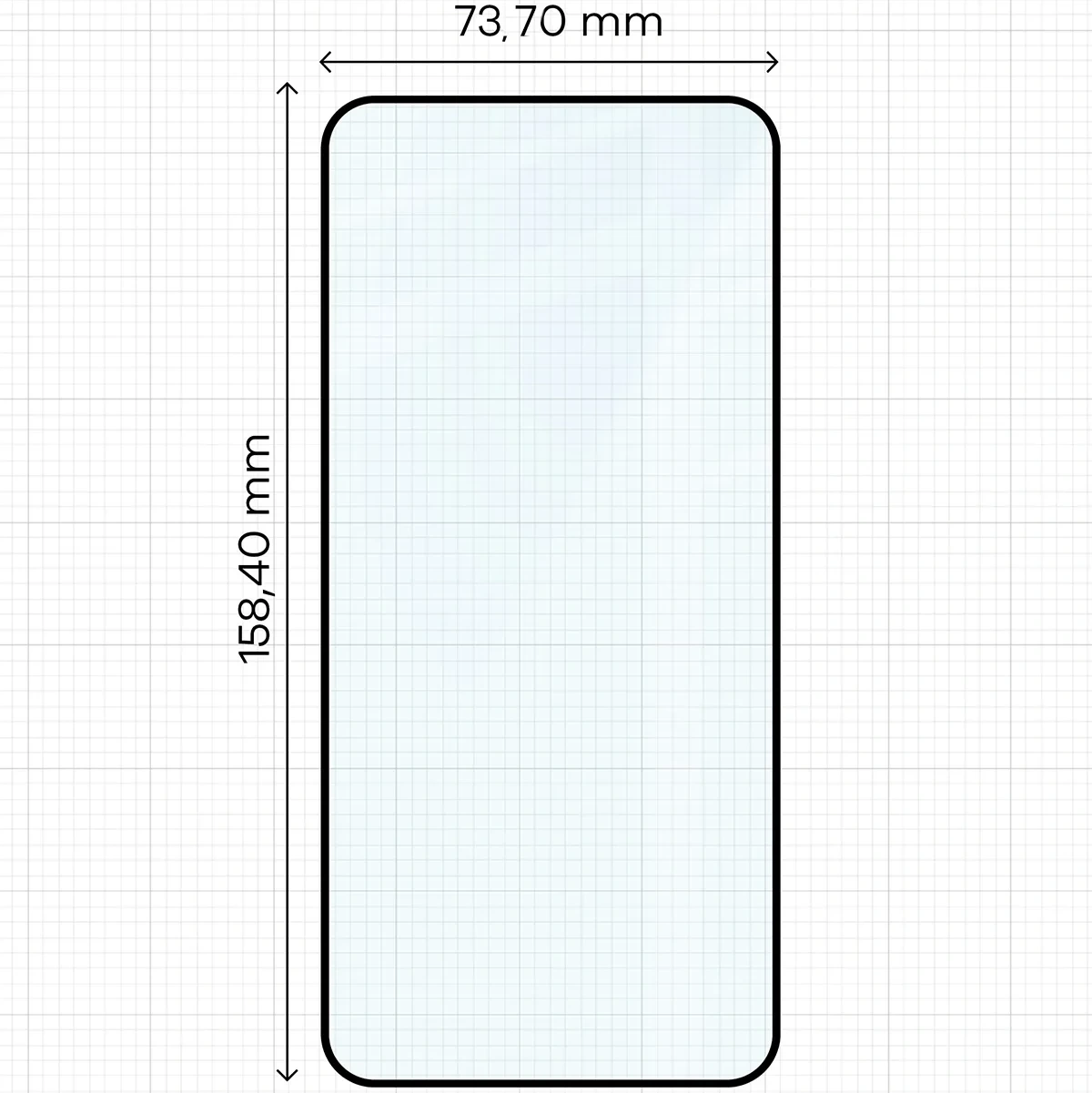 Ochranné sklo Bizon Glass Aplikator Edge Samsung Galaxy A36 5G [2 PACK]