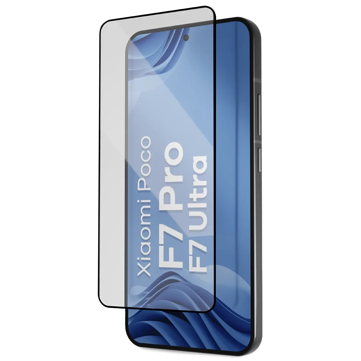 Ochranné sklo Bizon Glass Aplikator Edge Xiaomi POCO F7 Pro / F7 Ultra [2 PACK]