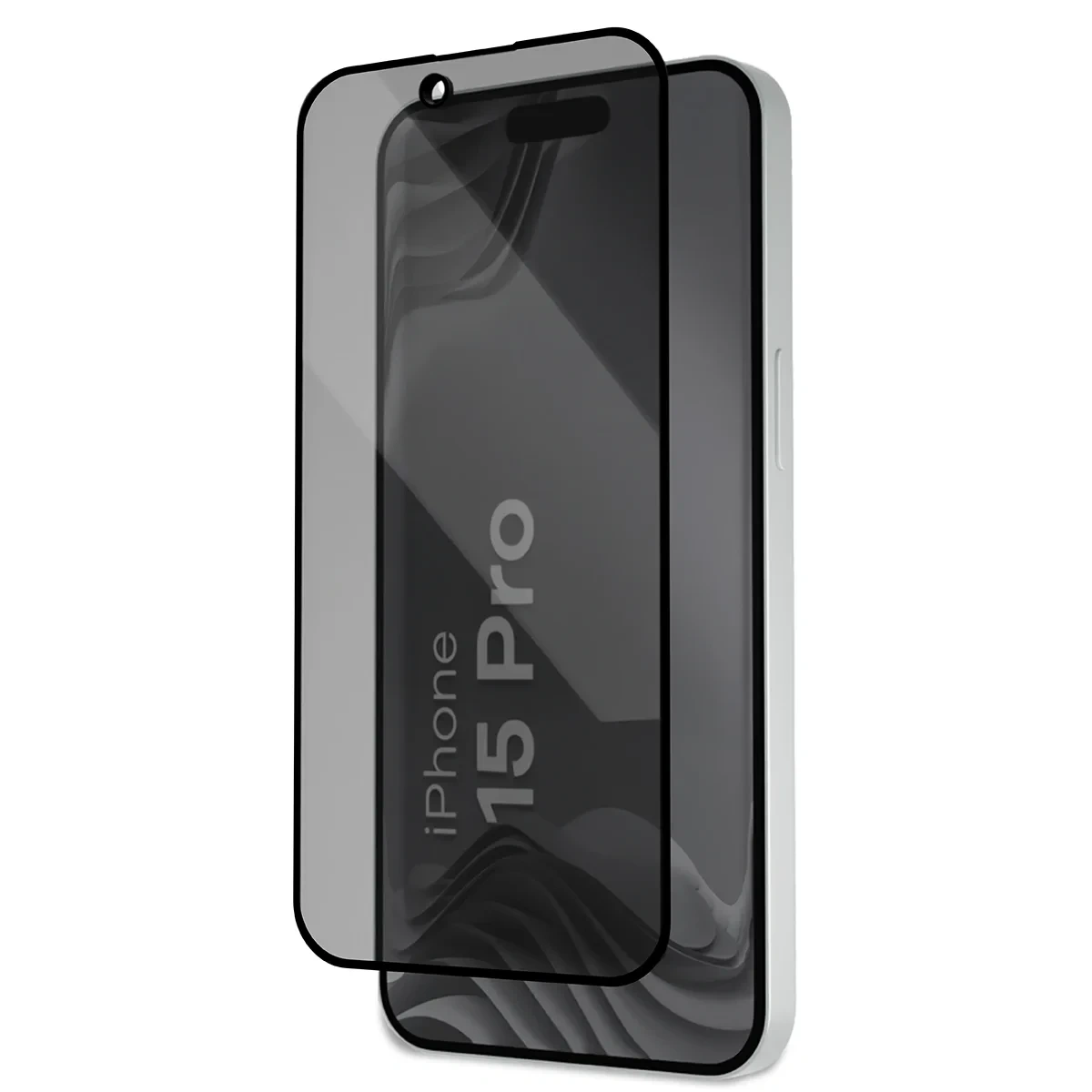 Ochranné sklo Bizon Glass Aplikator Shadow Apple iPhone 15 Pro [2 PACK]