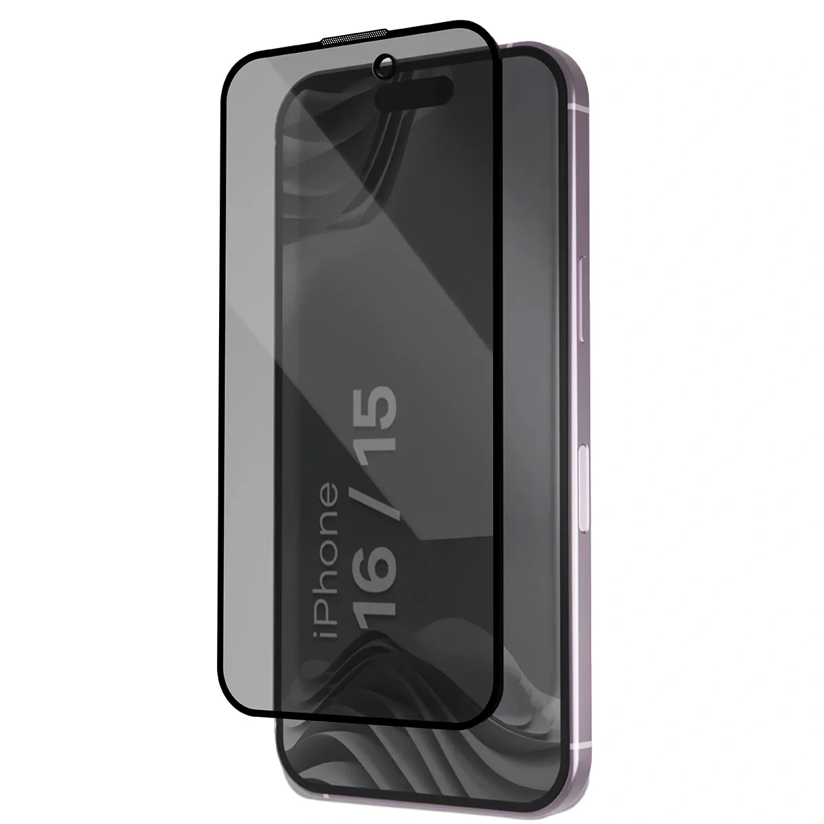 Ochranné sklo Bizon Glass Aplikator Shadow Apple iPhone 15 / 16 [2 PACK]