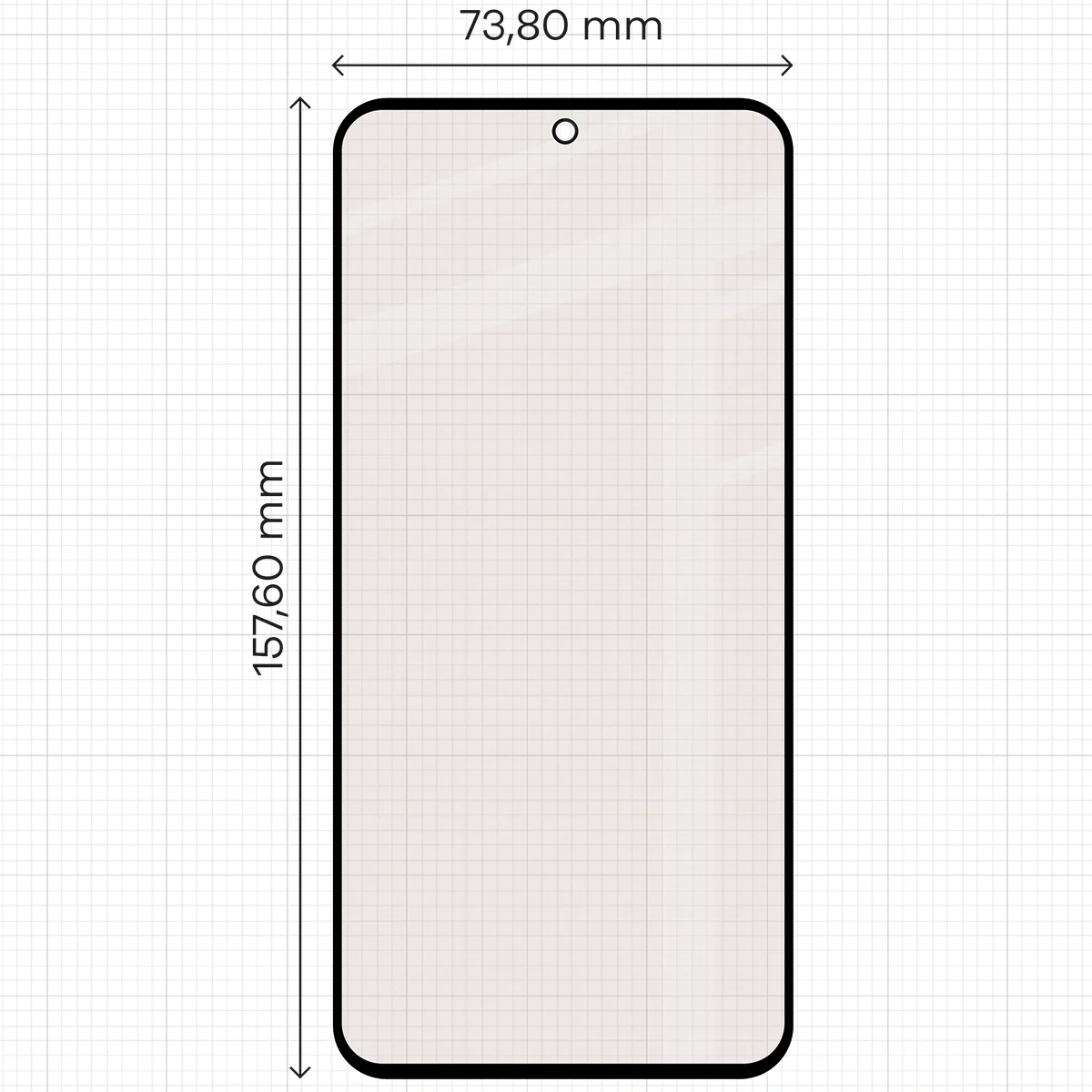 Ochranné sklo Bizon Glass Matte Duo Samsung Galaxy A27 5G, black frame [2 PACK]