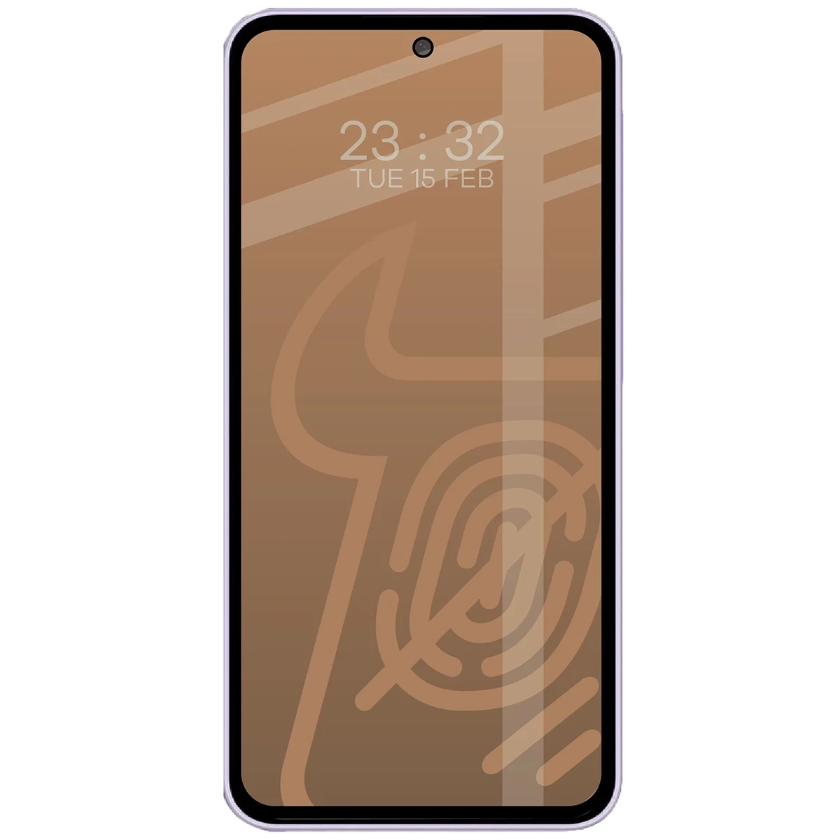 Ochranné sklo Bizon Glass Matte Duo Samsung Galaxy A27 5G, black frame [2 PACK]