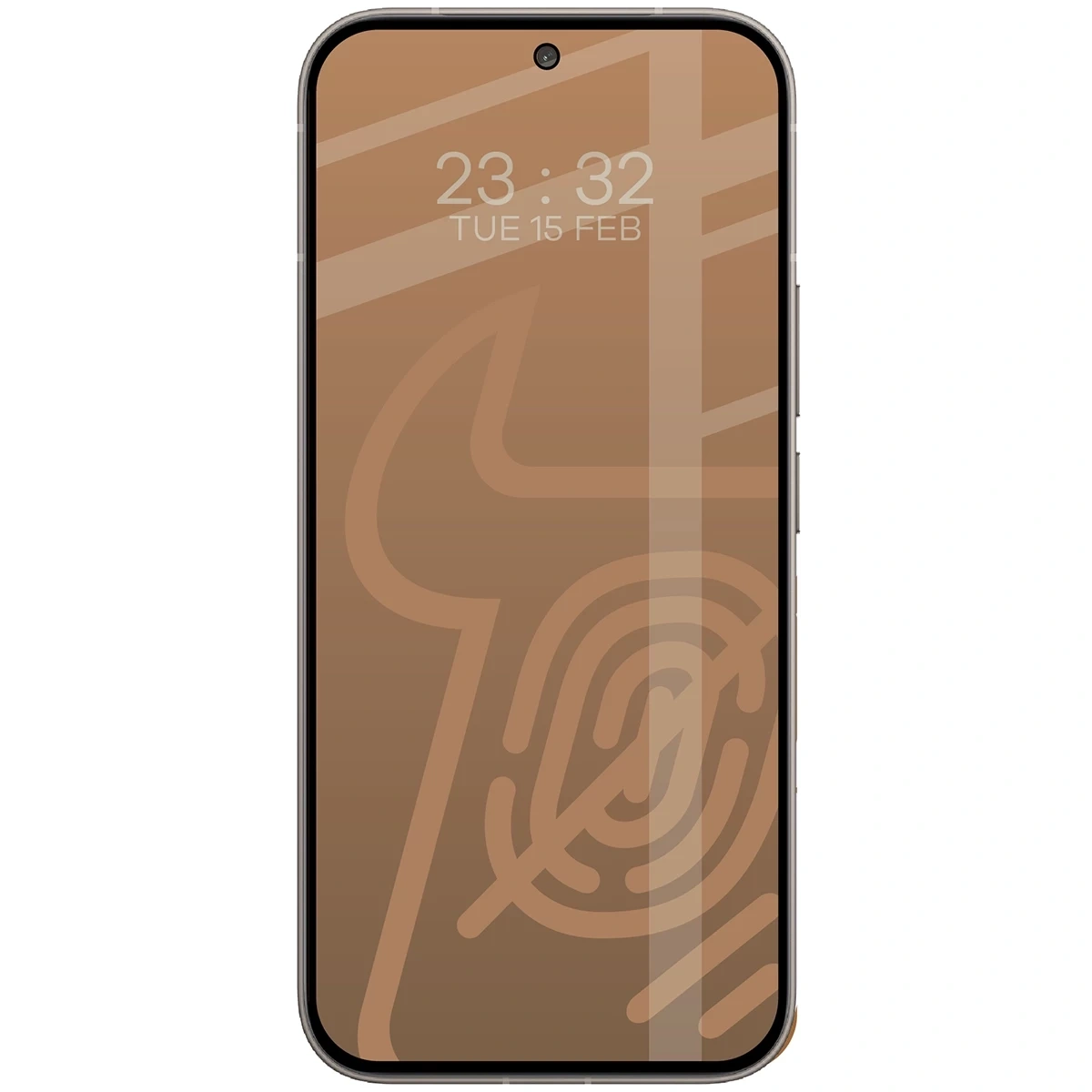 Ochranné sklo Bizon Glass Matte Duo Vivo V70 5G, black frame [2 PACK]