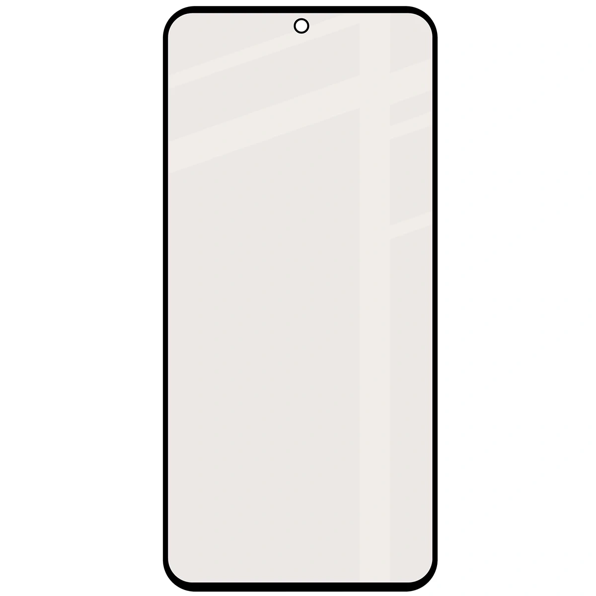 Ochranné sklo Bizon Glass Matte Samsung Galaxy A27 5G, black frame