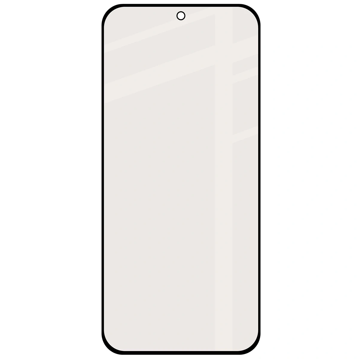Ochranné sklo Bizon Glass Matte Vivo V70 5G, black frame