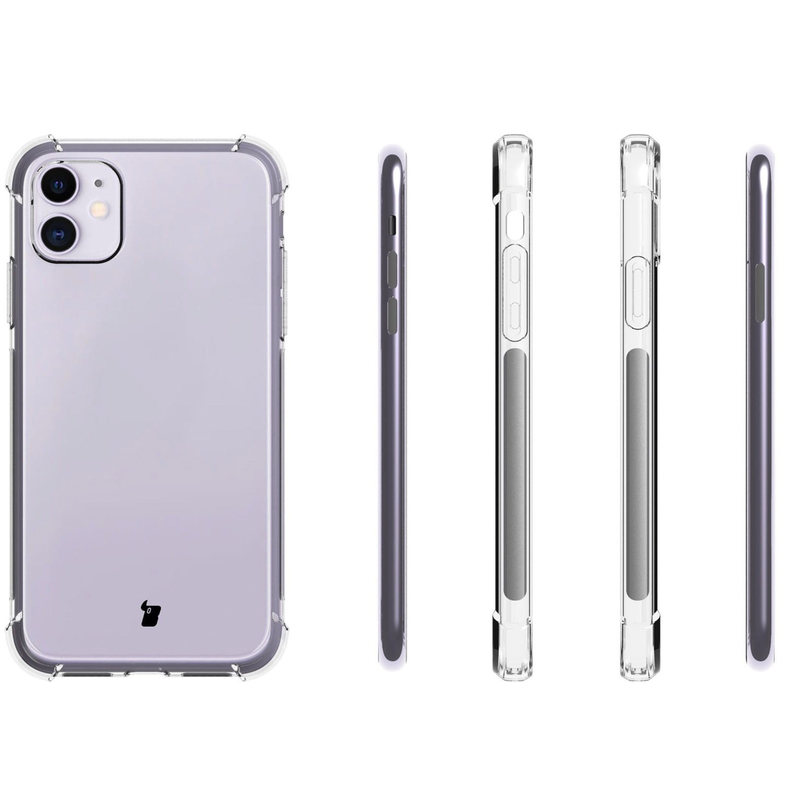 Kryt Bizon Case Clear Pack Apple iPhone 11, clear