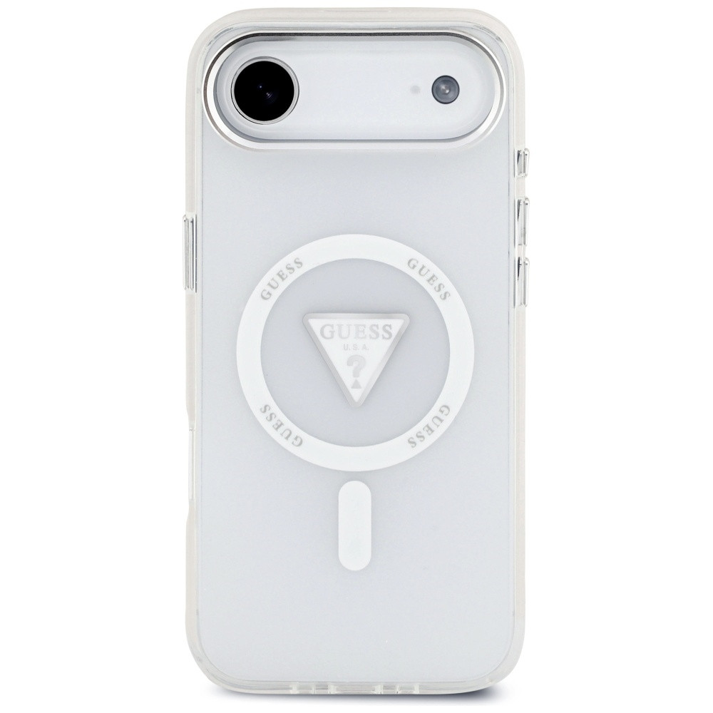 Kryt Guess IML Gradient Triangle Logo MagSafe Apple iPhone Air clear