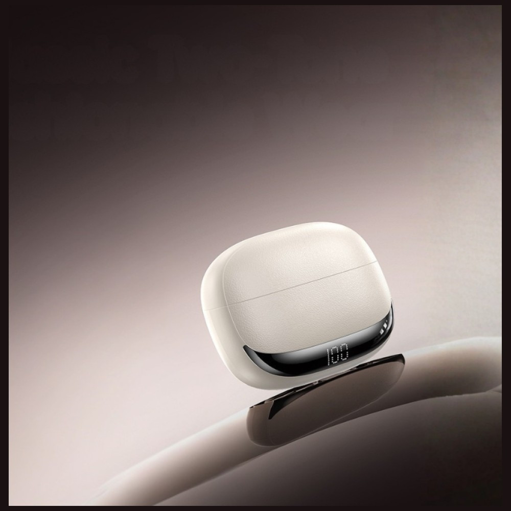 Sluchátka AWEI TA19 ANC Wireless In-Ear  Bluetooth 6.0 TWS + Docking Station Beige