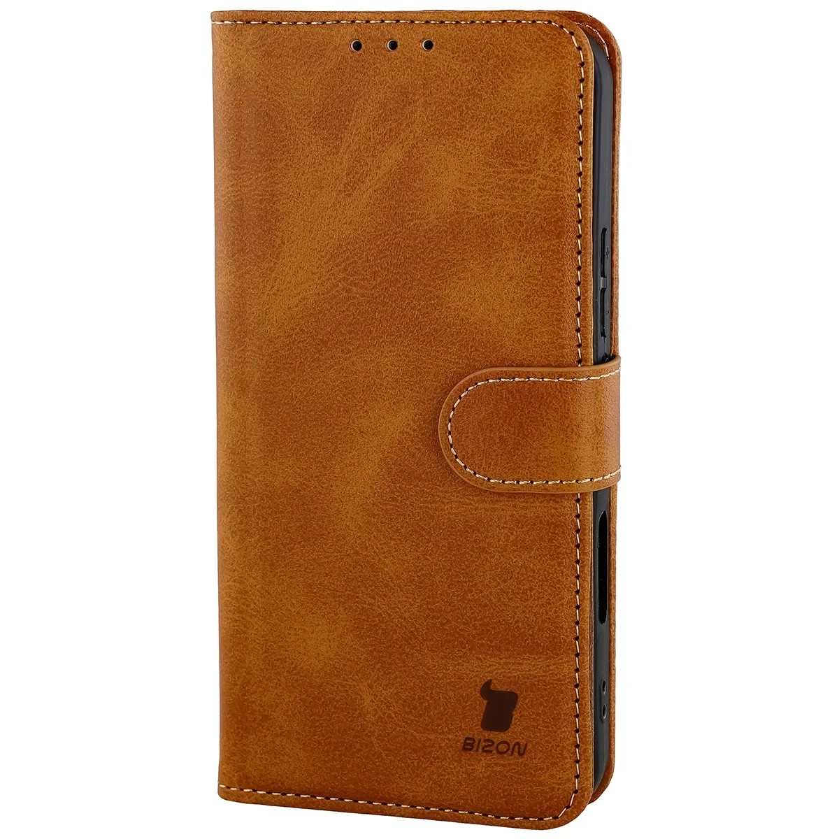 Kryt Bizon Case Pocket Honor 600 Lite 5G, brown