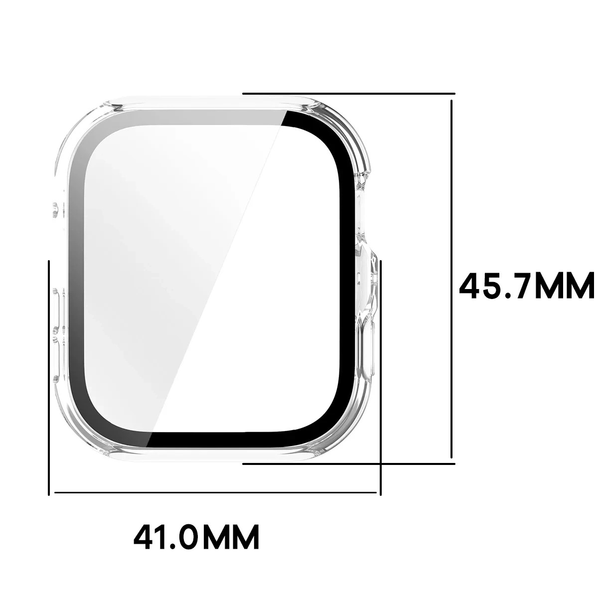 Kryt Bizon Case Watch Adamo Huawei Watch Fit 5, clear