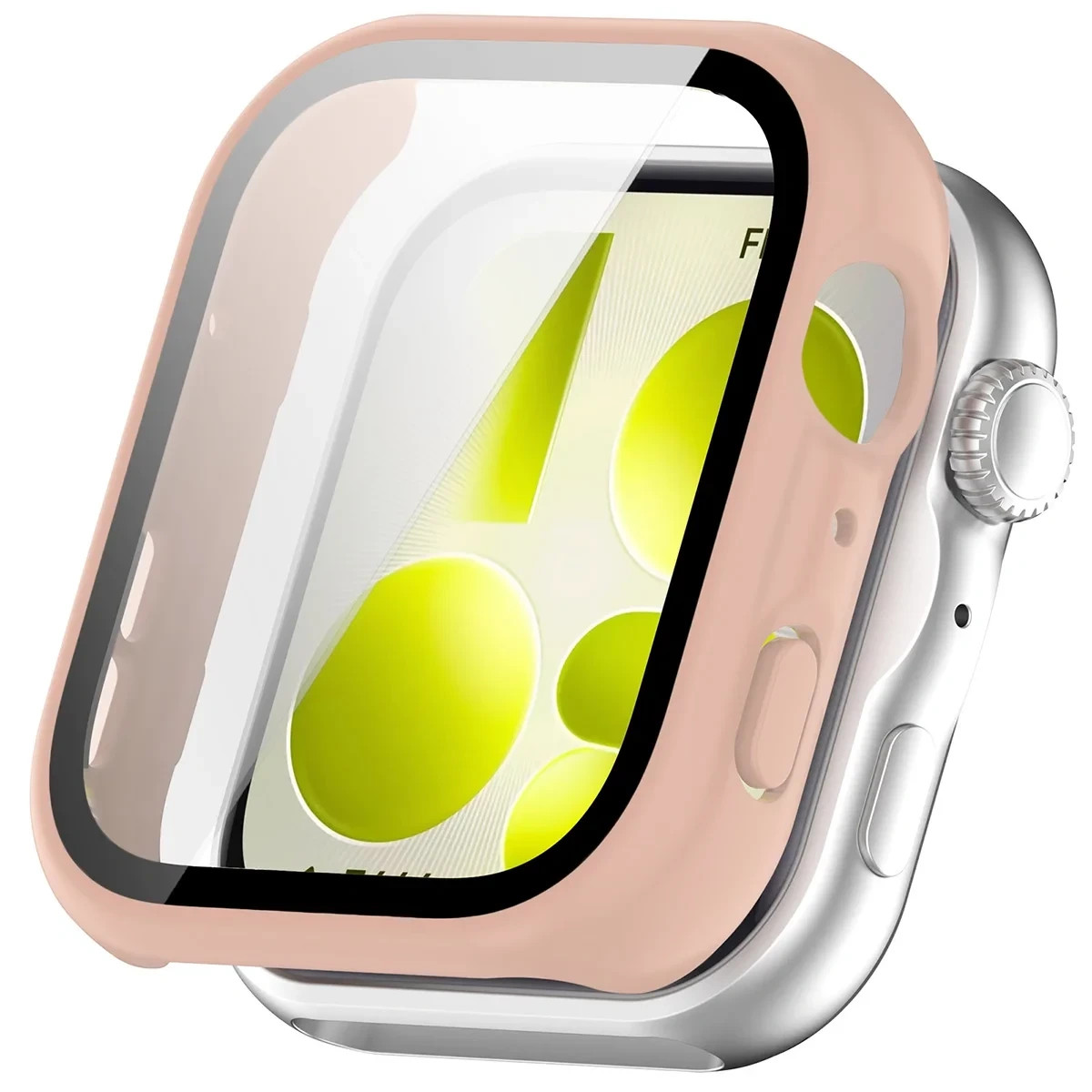 Kryt Bizon Case Watch Adamo Huawei Watch Fit 5, matte pink