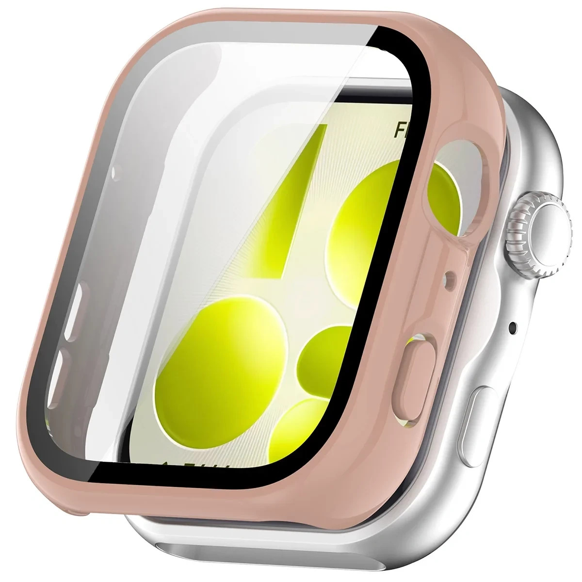 Kryt Bizon Case Watch Adamo Huawei Watch Fit 5, pink