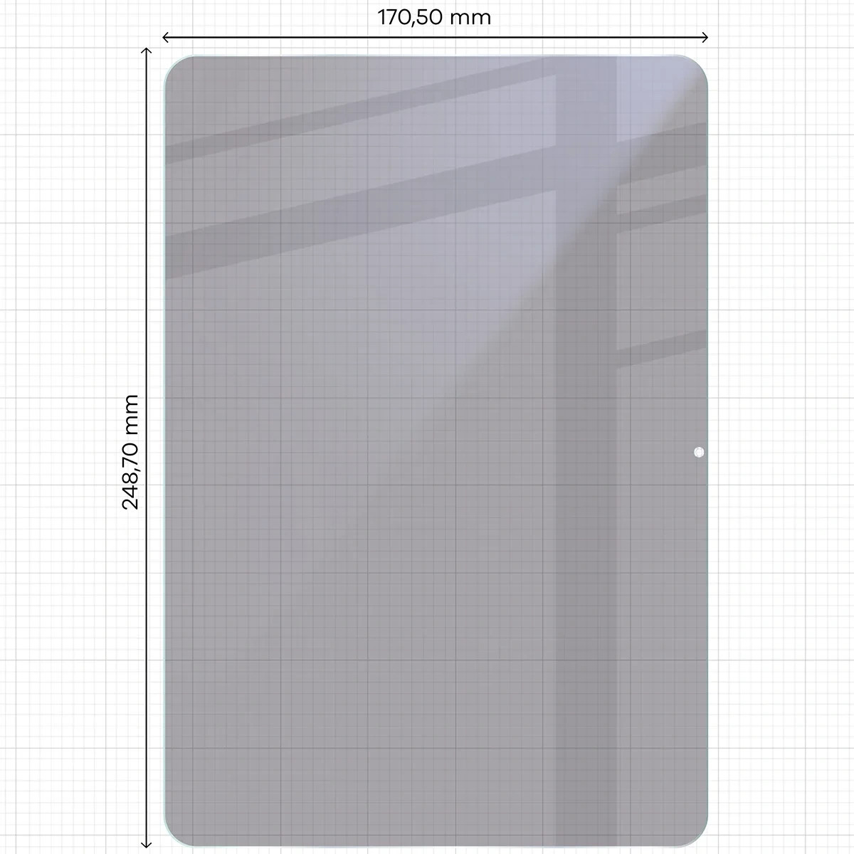 Kryt Bizon Tab Hybrid Shadow Xiaomi Pad 8 Pro, matte