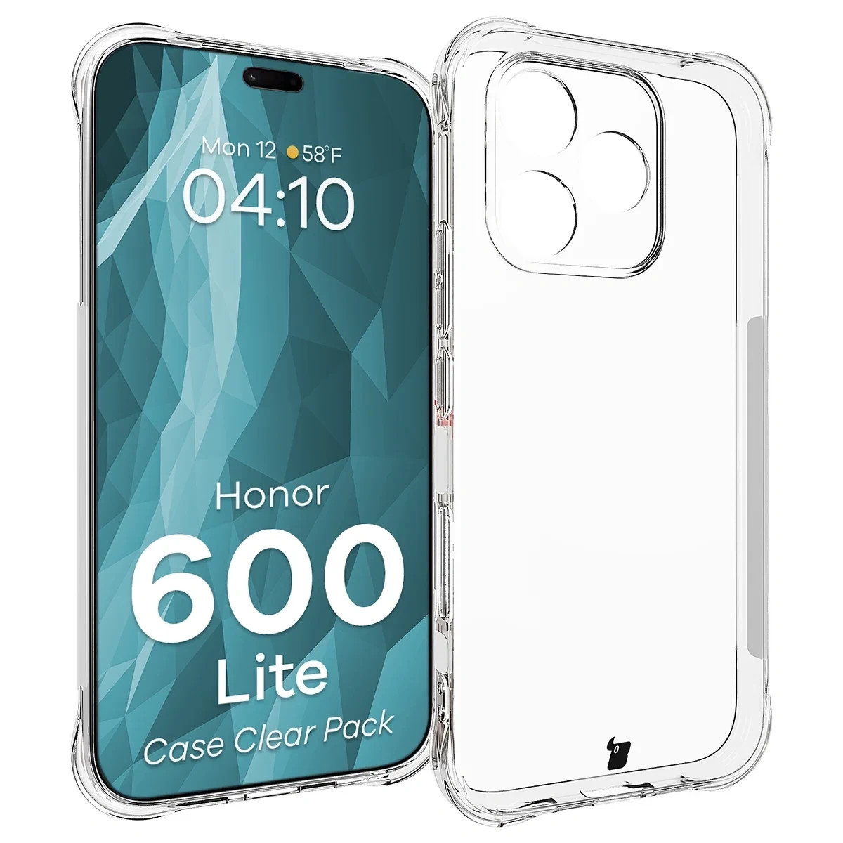 Kryt Bizon Case Clear Pack Honor 600 Lite 5G