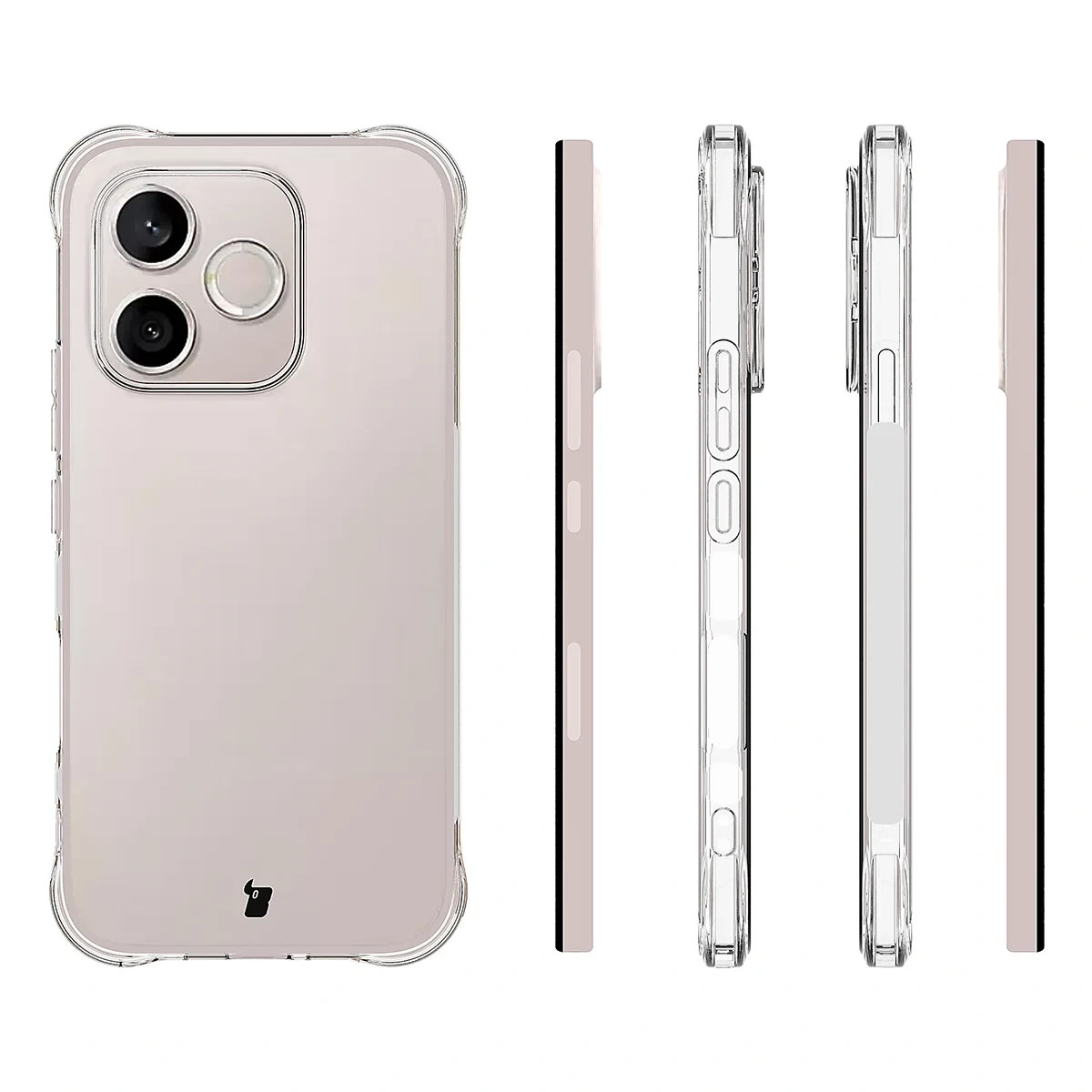 Kryt Bizon Case Clear Pack Honor 600 Lite 5G