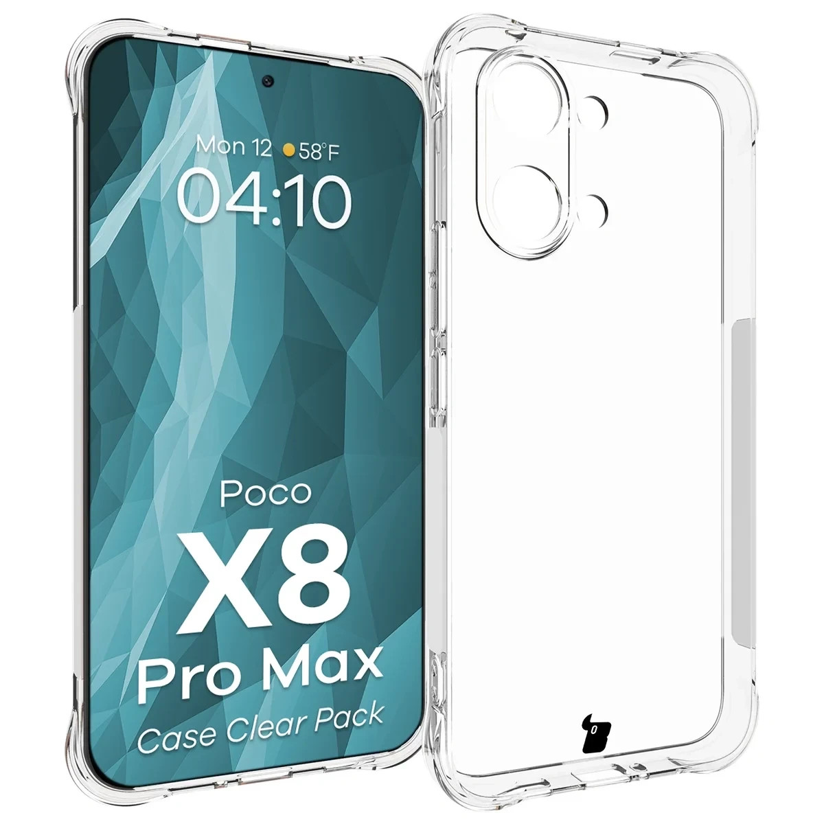 Kryt Bizon Case Clear Pack Xiaomi POCO X8 Pro Max
