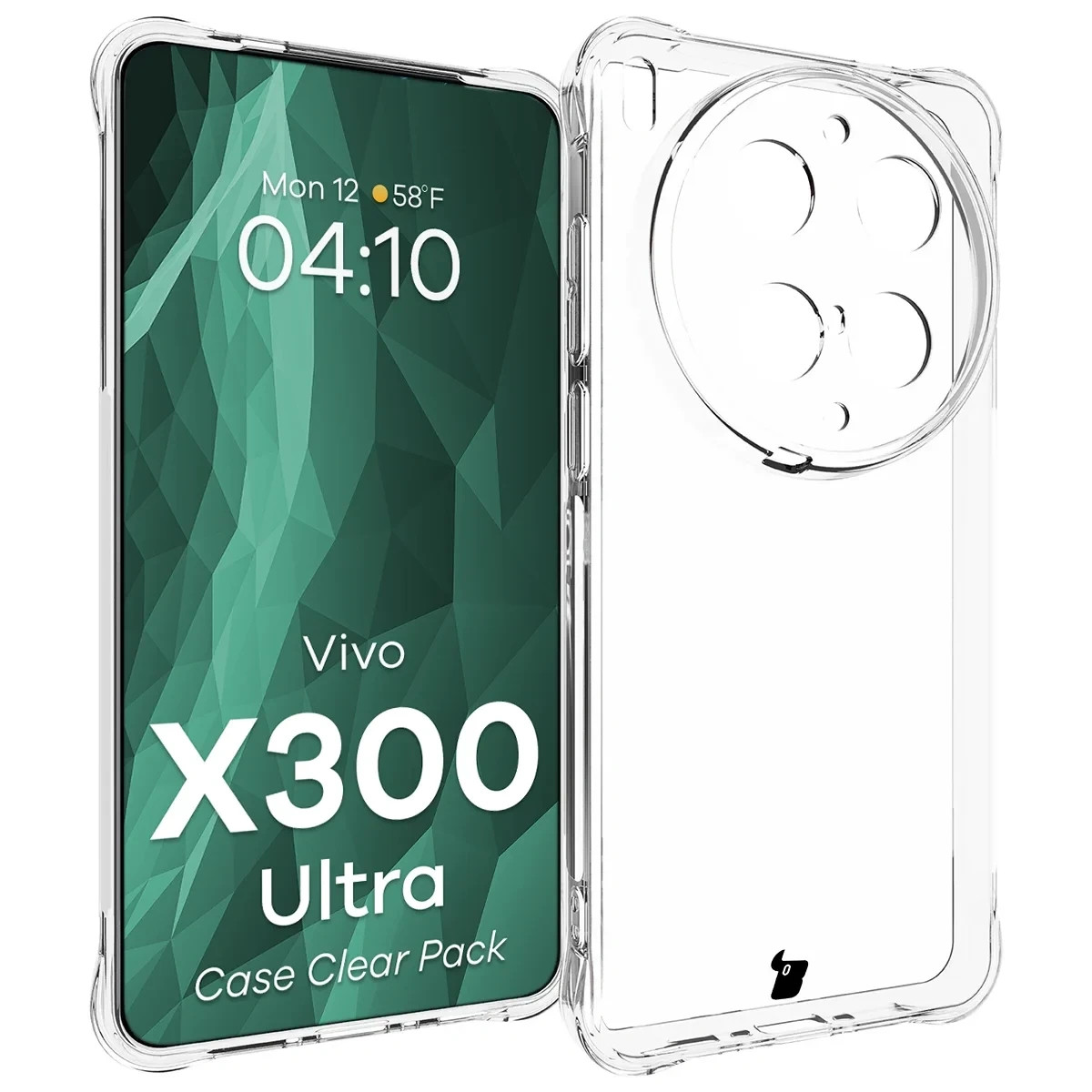 Kryt Bizon Case Clear Pack Vivo X300 Ultra