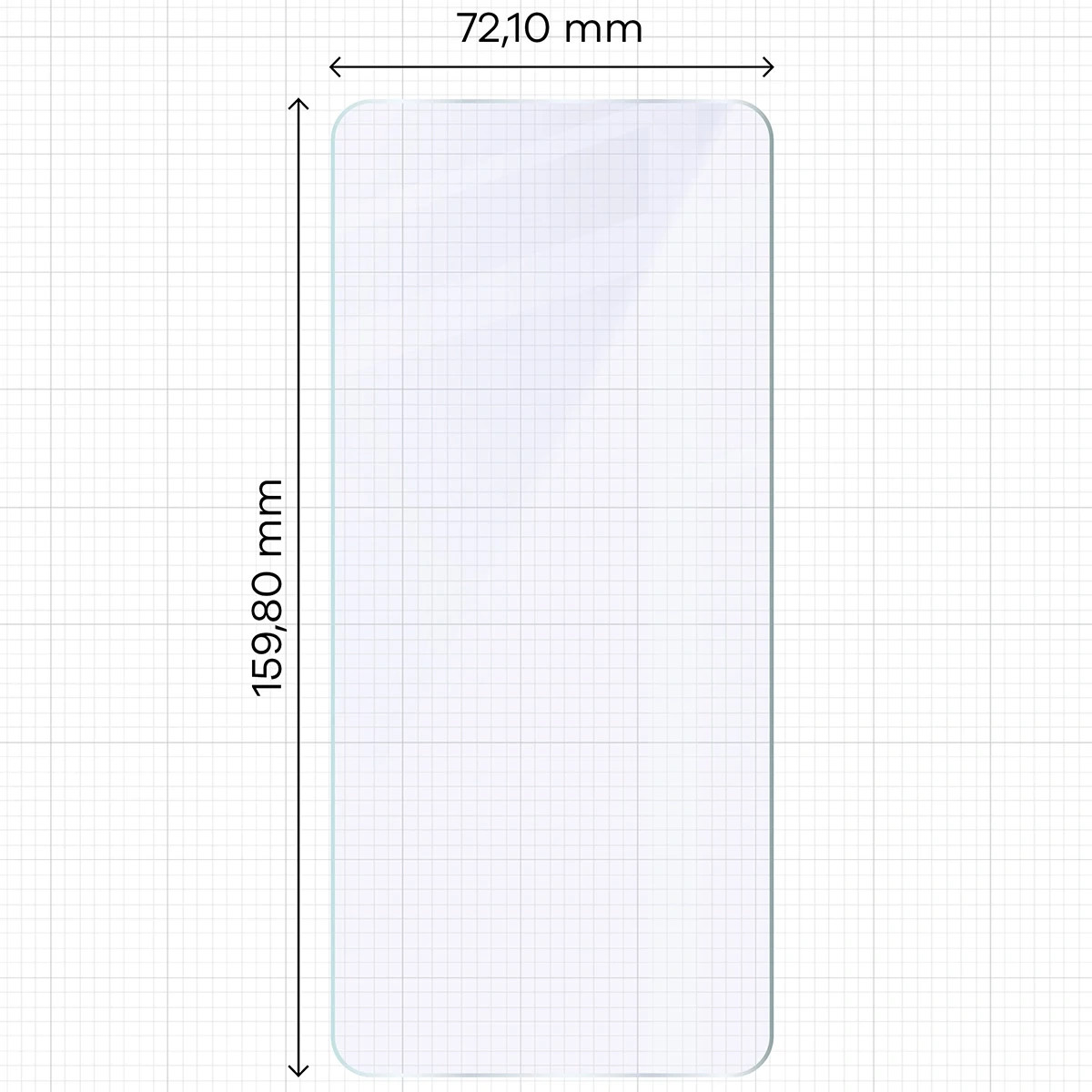 Ochranné sklo Bizon Hybrid Mule Oppo Find X9 Ultra