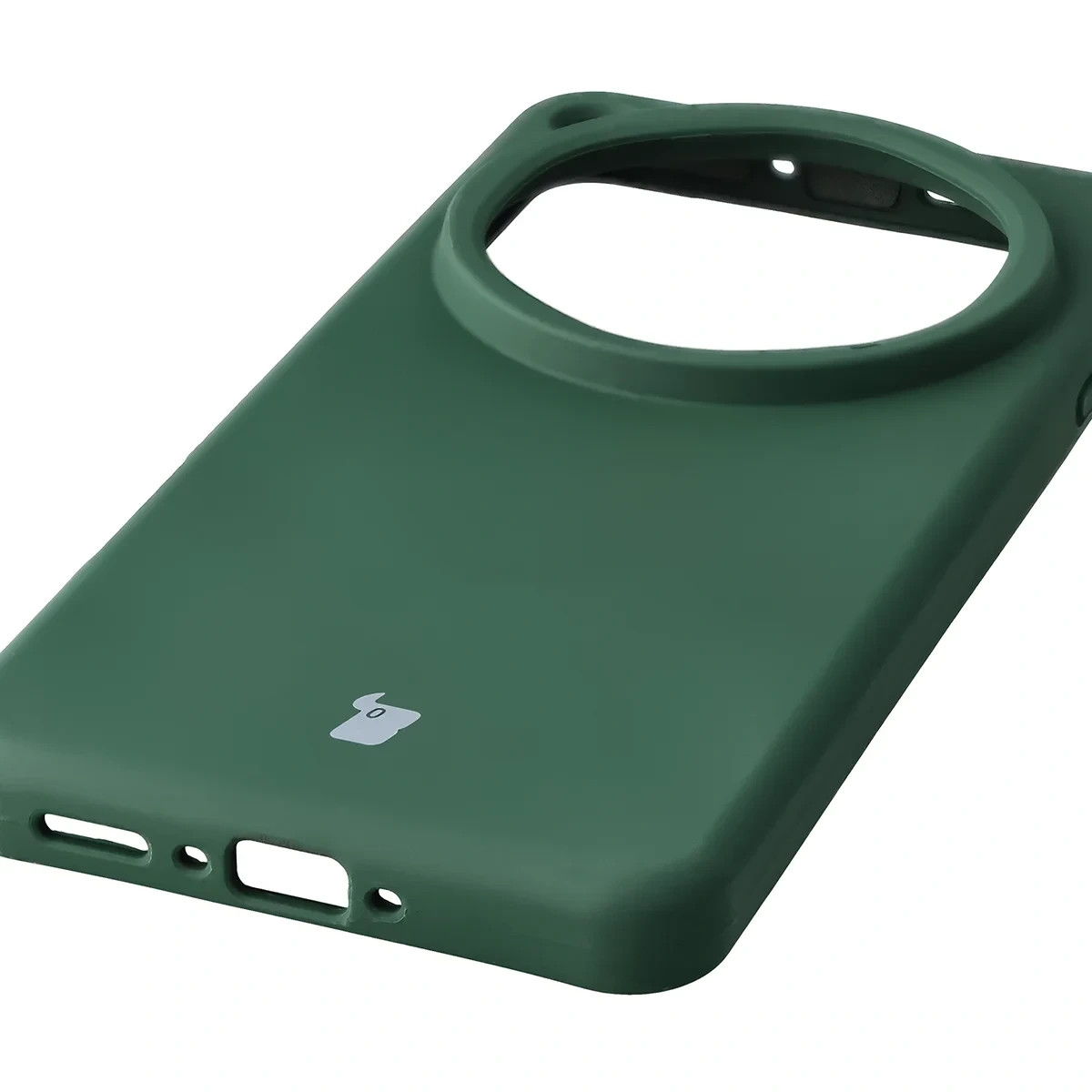 Kryt Bizon Soft Case Oppo Find X9 Ultra, dark green