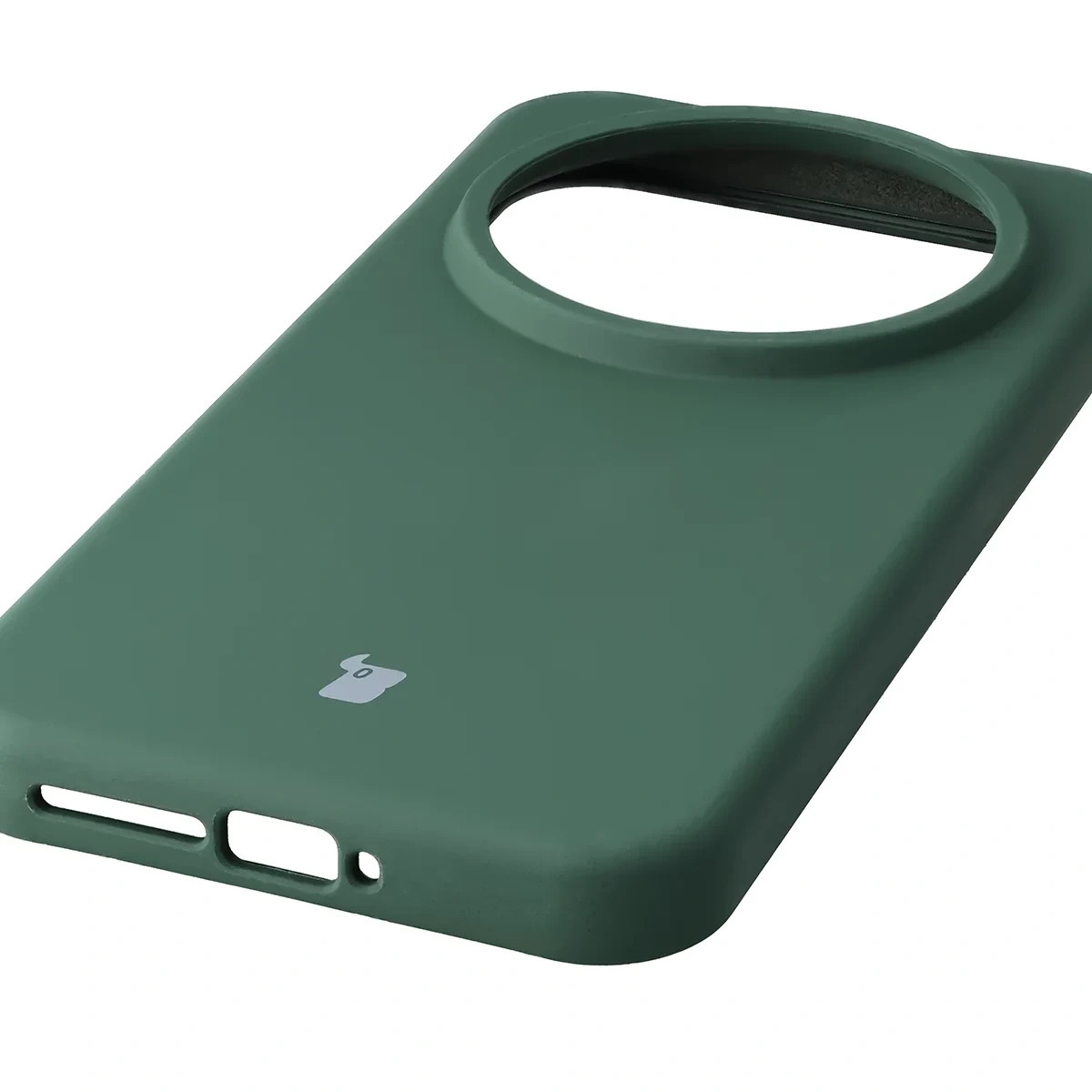 Kryt Bizon Soft Case Xiaomi 17 Ultra, dark green
