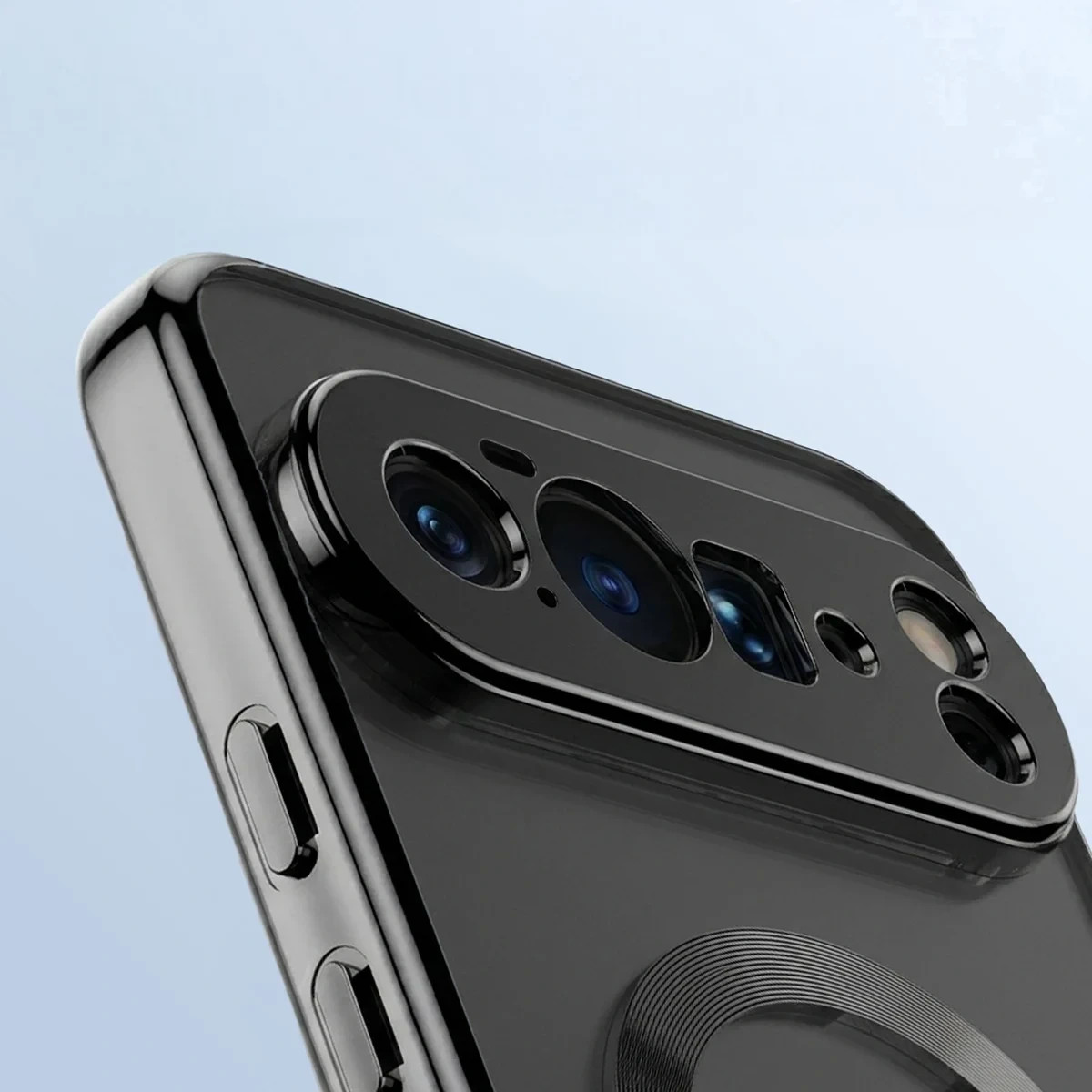 Kryt Bizon Case EduardO Magnetic Google Pixel 10 Pro XL, clear-black