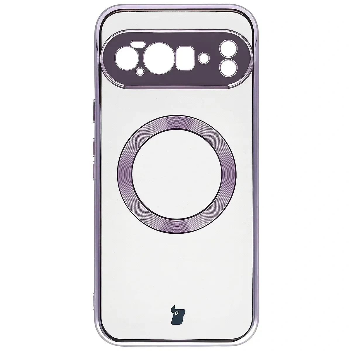 Kryt Bizon Case EduardO Magnetic Google Pixel 10 Pro XL, clear-purple