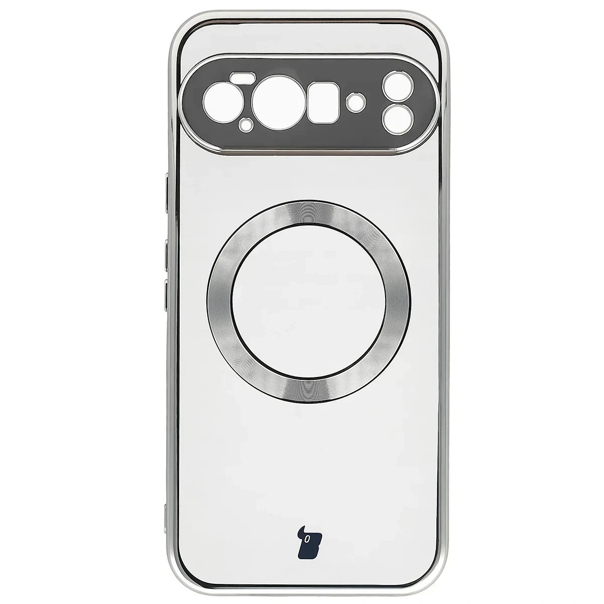 Kryt Bizon Case EduardO Magnetic Google Pixel 10 Pro XL, clear-silver