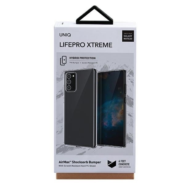 Kryt UNIQ LifePro Xtreme Samsung Galaxy Note 20 crystal clear