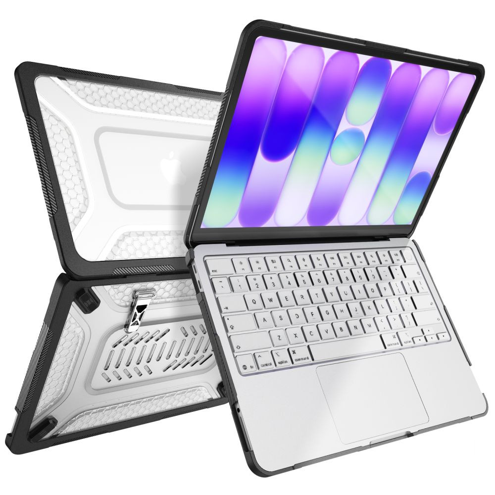 Kryt Tech-Protect Kevlar Pro Apple MacBook Neo 13 2026 Matte Black/clear
