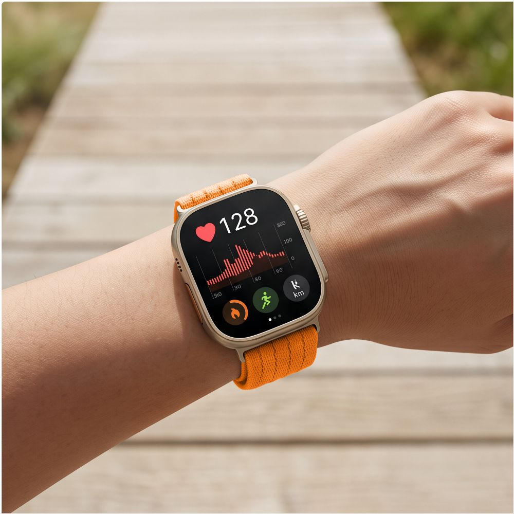 Kryt Tech-Protect Nylon Huawei Watch Fit 3 / 4 / 4 Pro / 5 / 5 Pro Orange