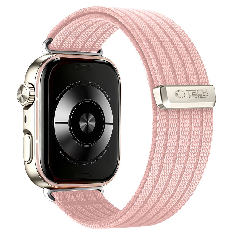 Kryt Tech-Protect Nylon Huawei Watch Fit 3 / 4 / 4 Pro / 5 / 5 Pro Light Pink