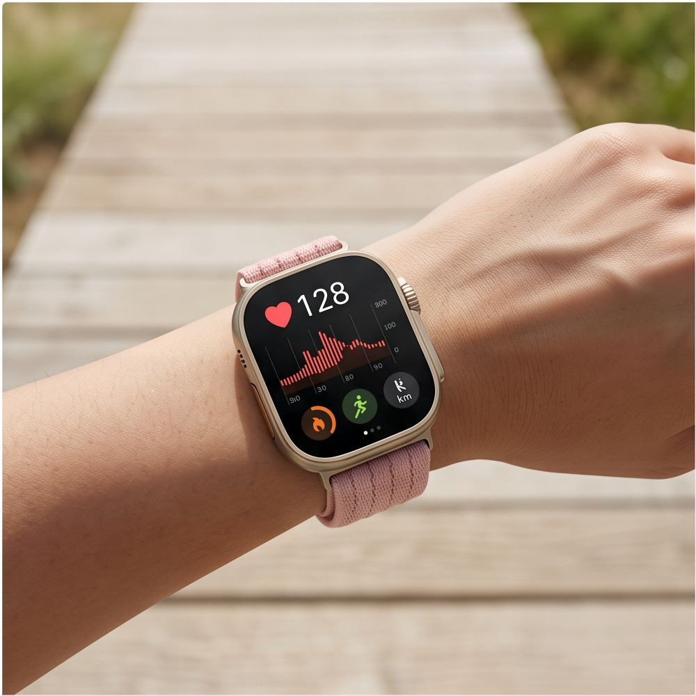 Kryt Tech-Protect Nylon Huawei Watch Fit 3 / 4 / 4 Pro / 5 / 5 Pro Light Pink