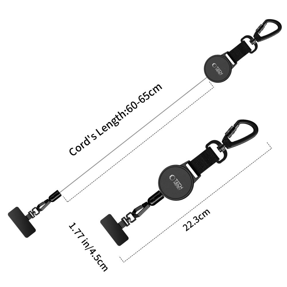Šňůrka Tech-Protect UrbanLoop Anti-theft Holder Black