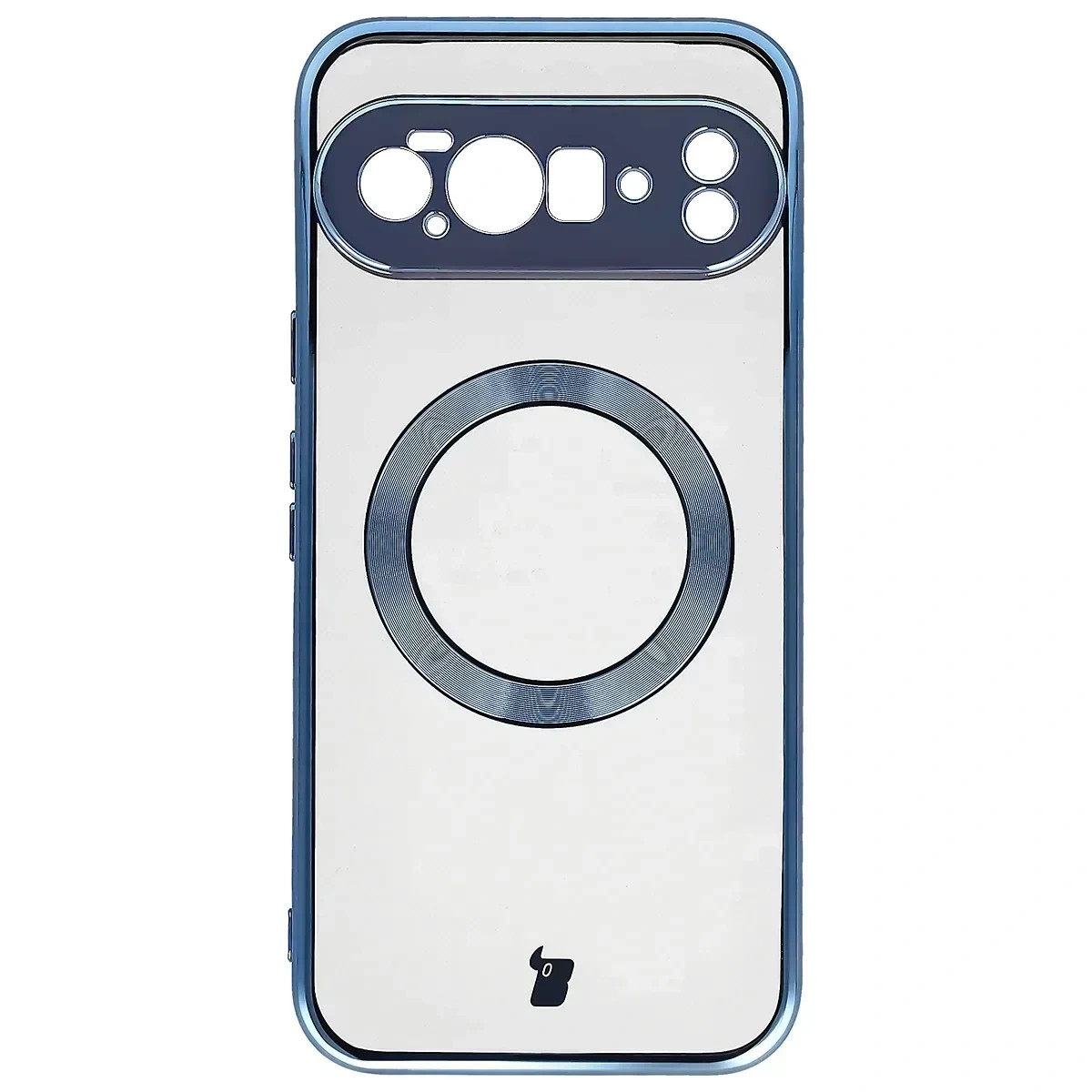 Kryt Bizon Case EduardO Magnetic Google Pixel 10 Pro XL, transparent-blue