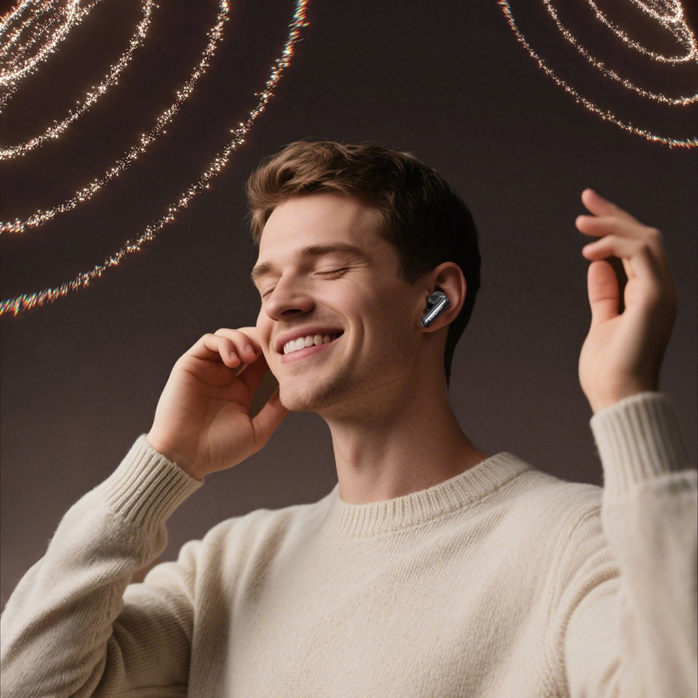 Sluchátka AWEI TA19 ANC Wireless in-ear Bluetooth 6.0 TWS + docking station black