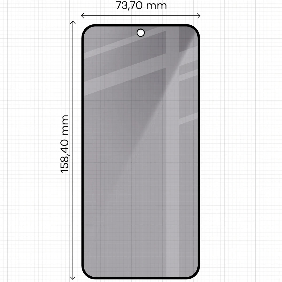 Ochranné sklo Bizon Glass Aplikator Shadow Samsung Galaxy S24 FE / A57 5G