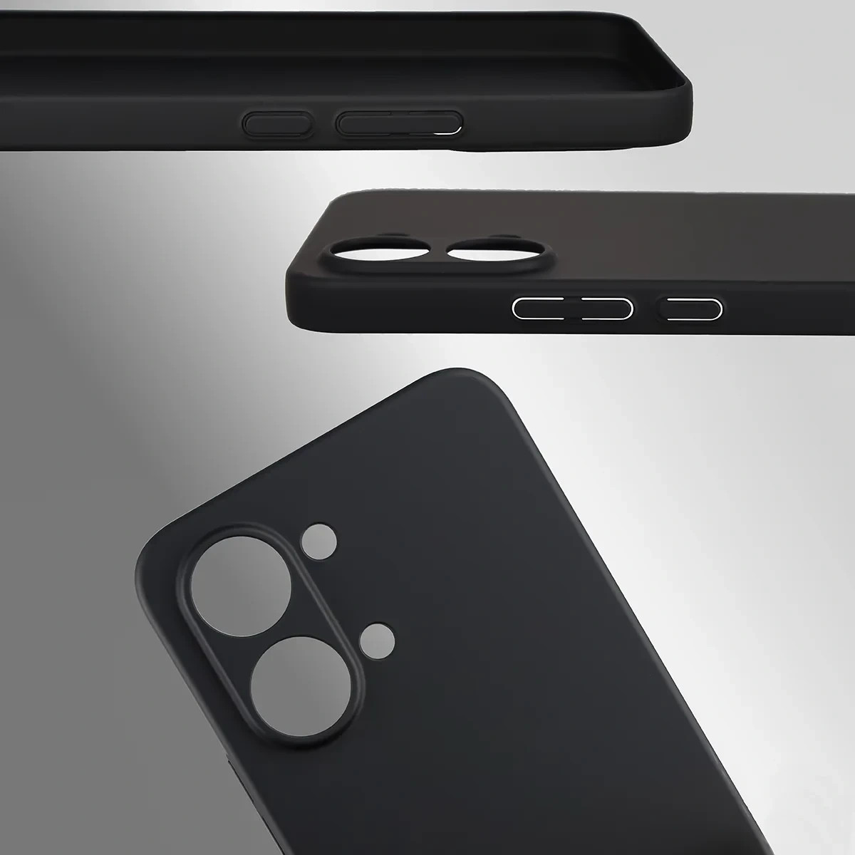 Kryt Bizon Case Łupka Xiaomi POCO X8 Pro Max, black