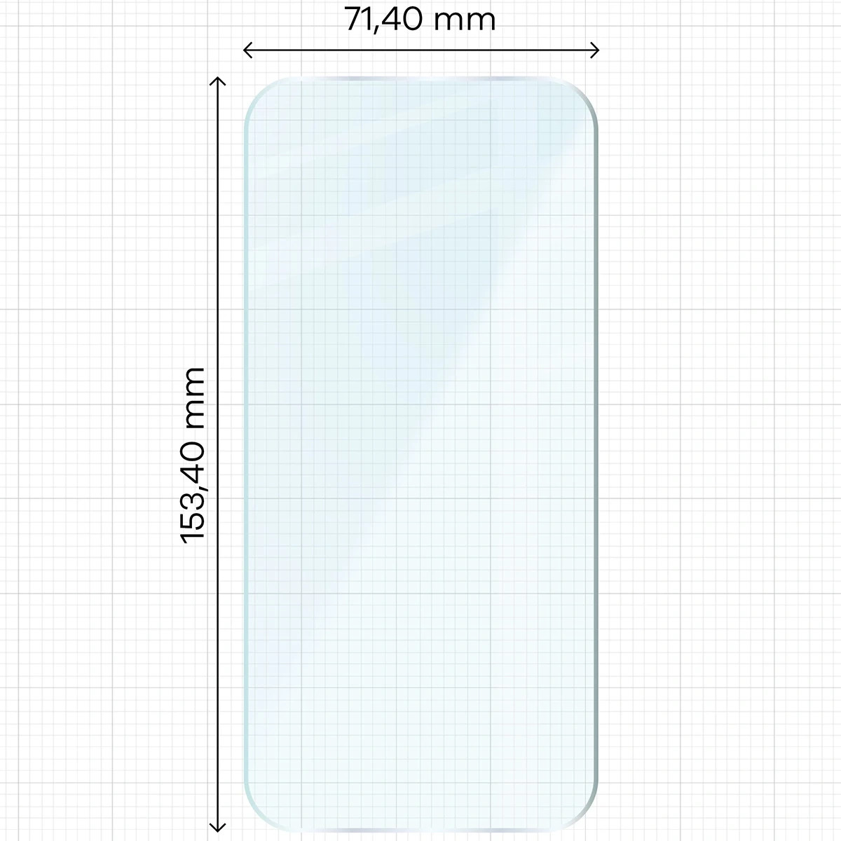 Ochranné sklo Bizon Glass Clear Duo Xiaomi POCO X8 Pro [2 PACK]