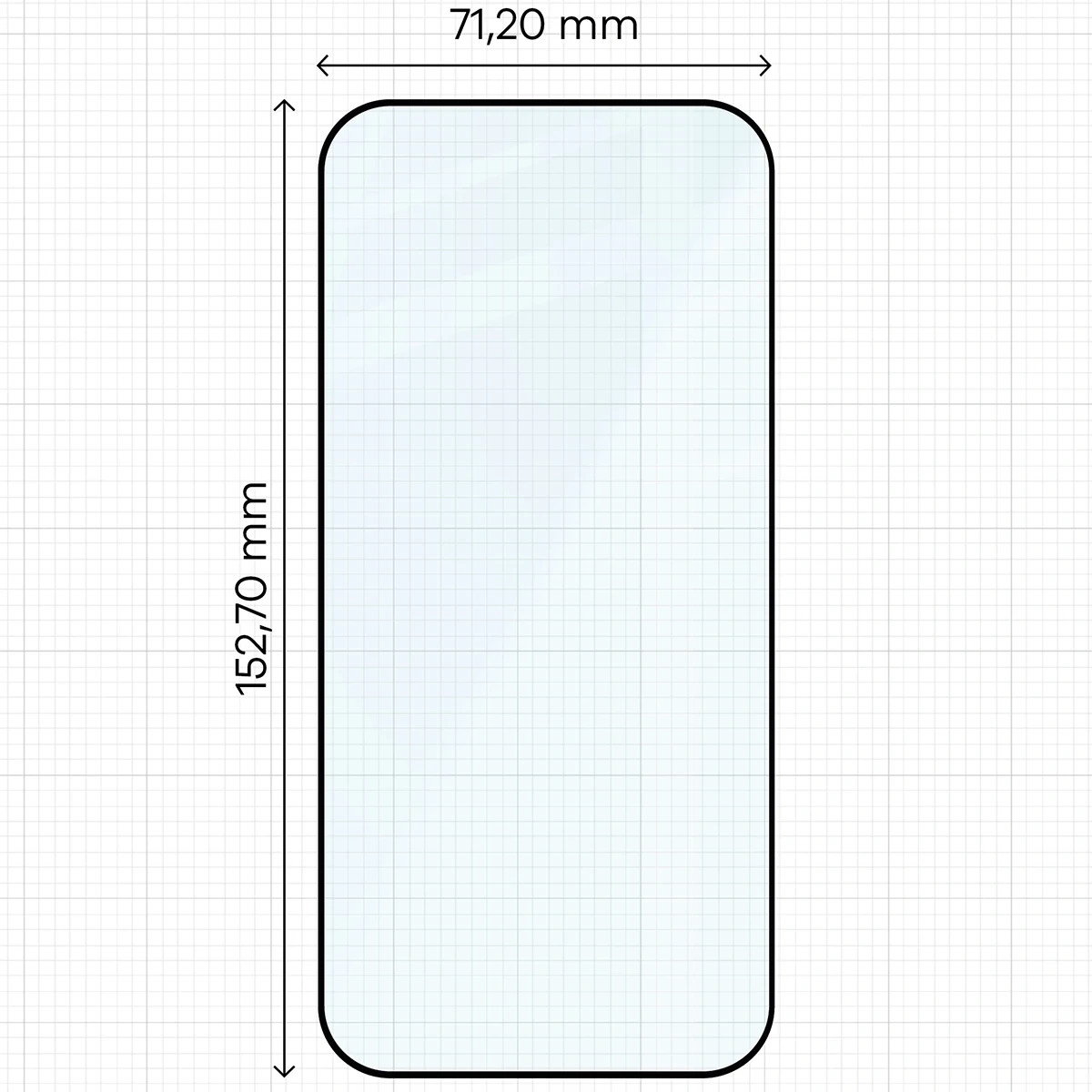 Ochranné sklo Bizon Glass Edge Duo Honor 600 5G / 600 Pro 5G, black frame [2 PACK]