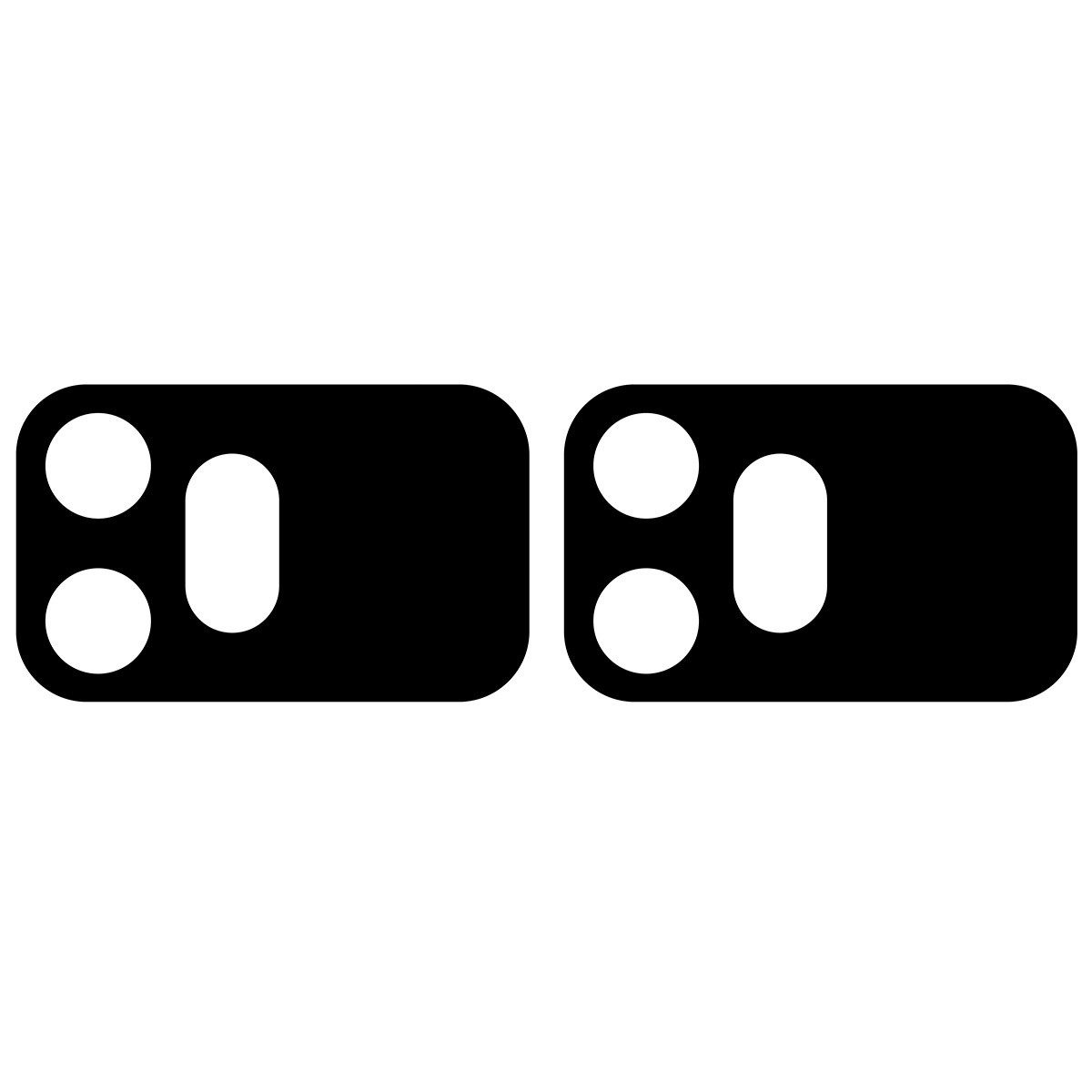 Ochranné sklo Bizon Glass Lens Honor 600 5G [2 PACK]