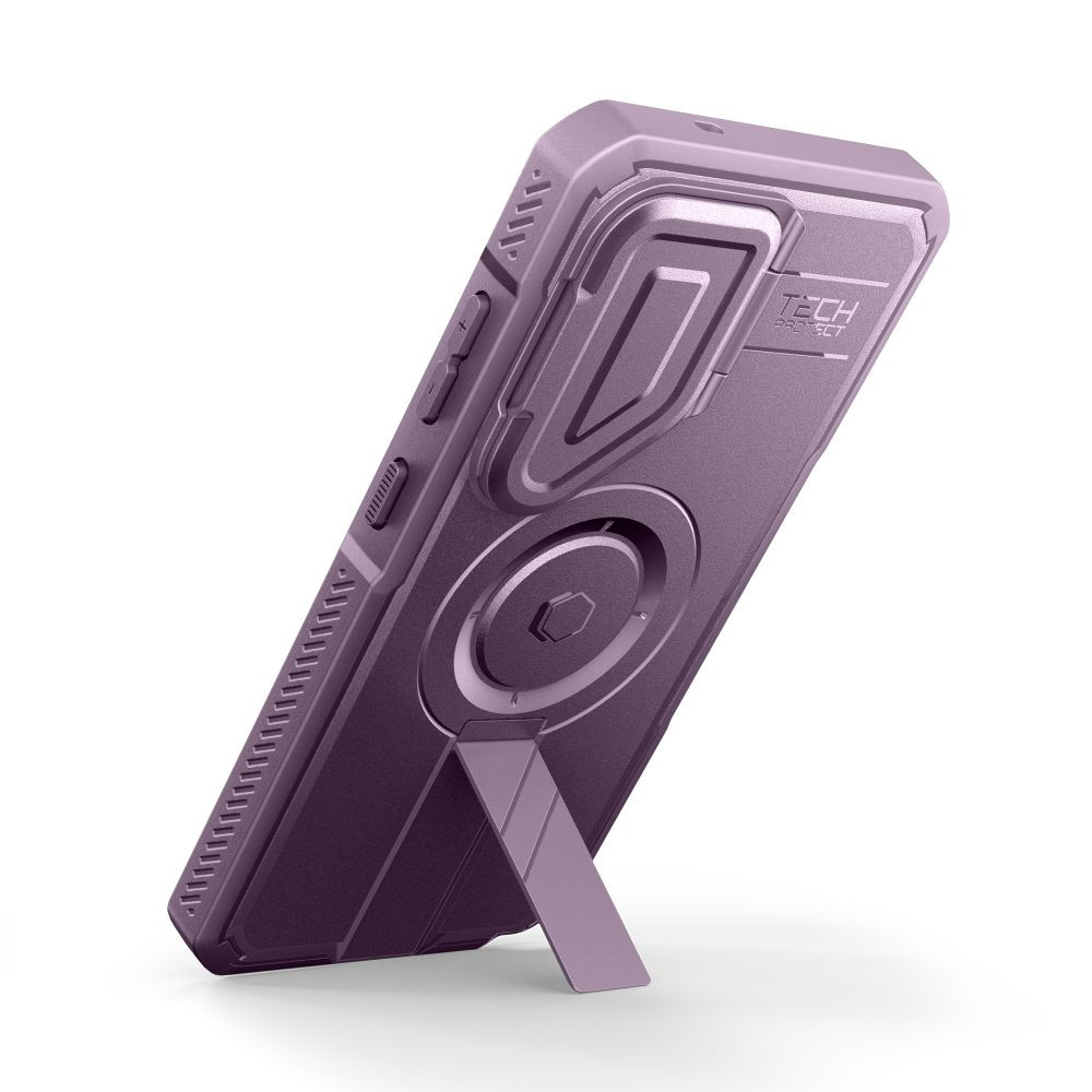 Kryt Tech-Protect Kevlar MagSafe Samsung Galaxy S26 Ultra Violet [2 PACK]